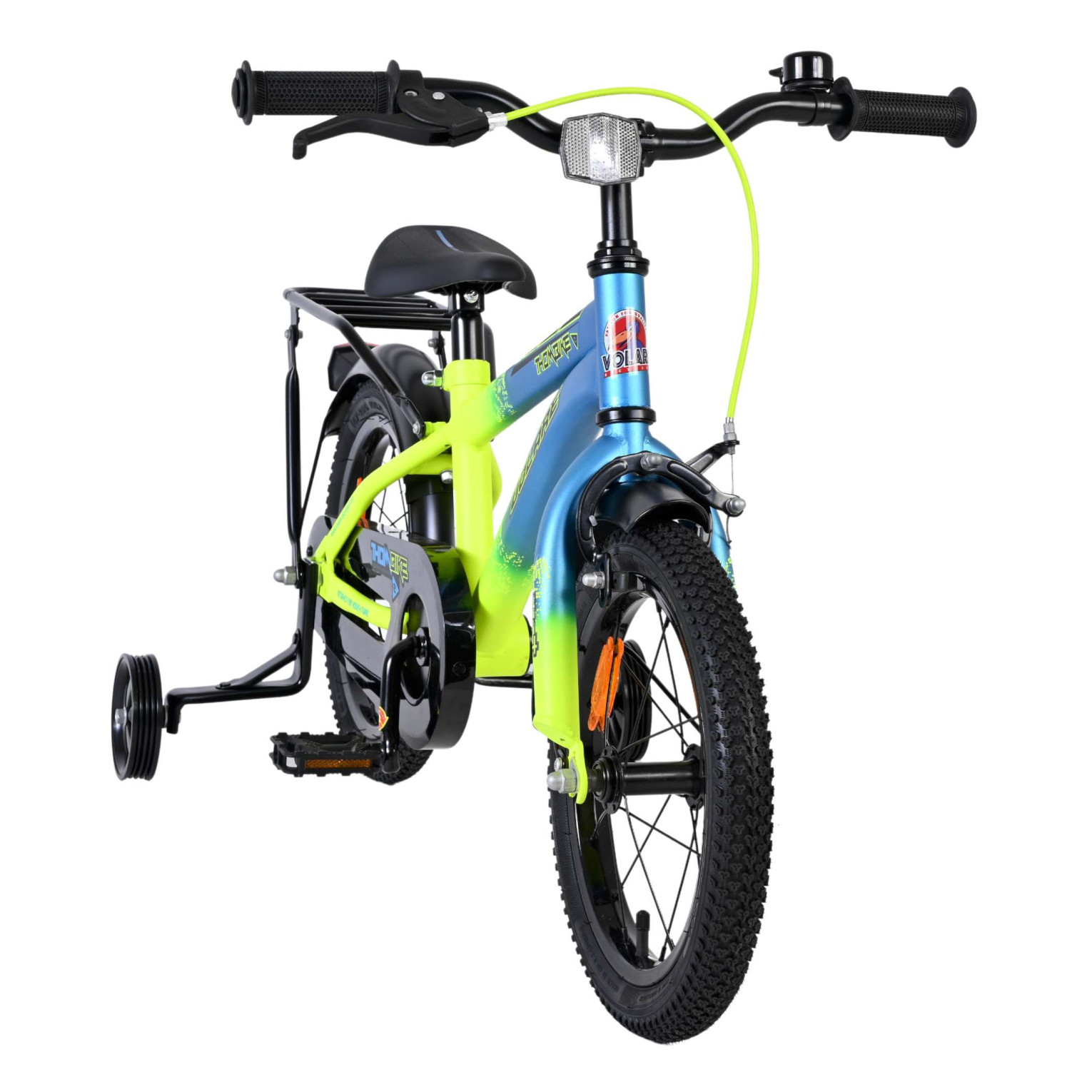 Volare Thombike Fiets - 14 inch - Blauw/Geel