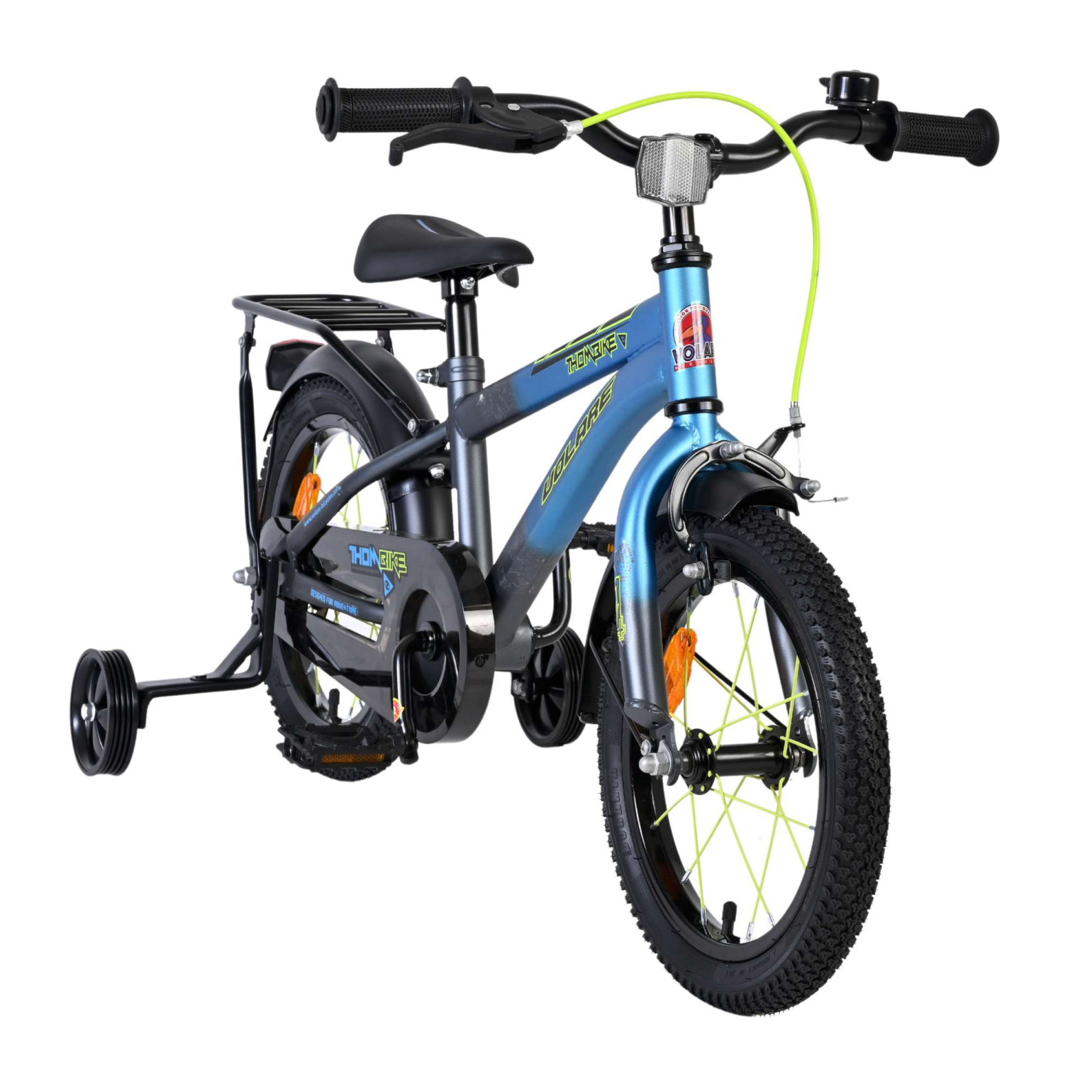 Volare Thombike Fiets - 14 inch - Blauw/Grijs