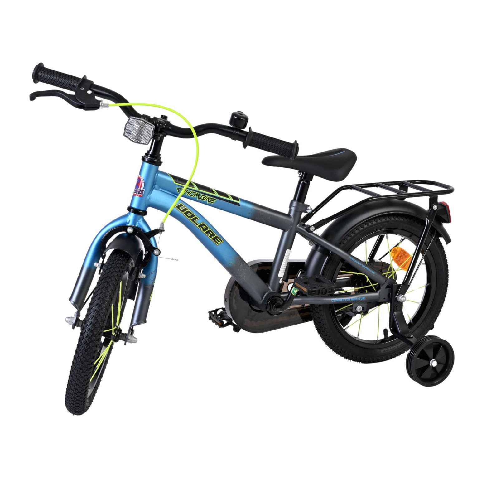Volare Thombike Fiets - 14 inch - Blauw/Grijs