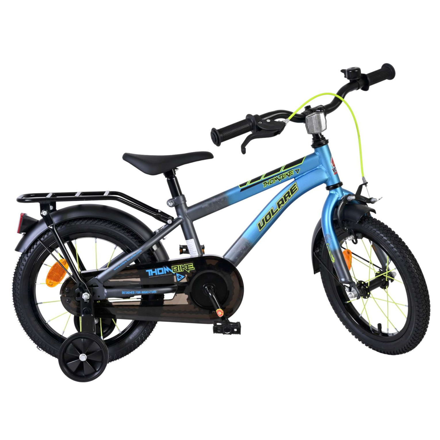 Volare Thombike Fiets - 14 inch - Blauw/Grijs