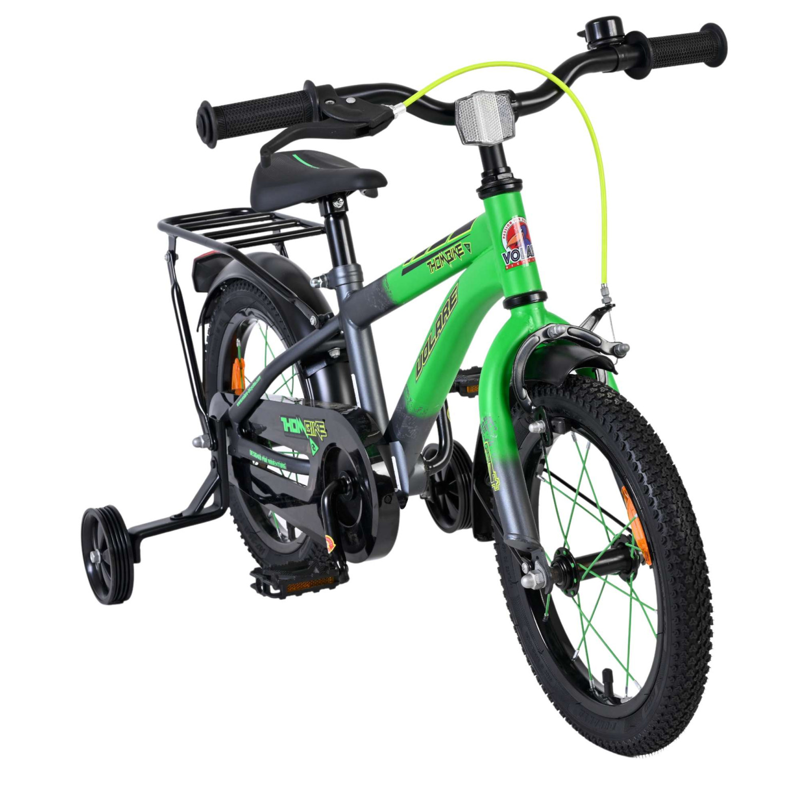 Volare Thombike Fiets - 14 inch - Groen/Grijs