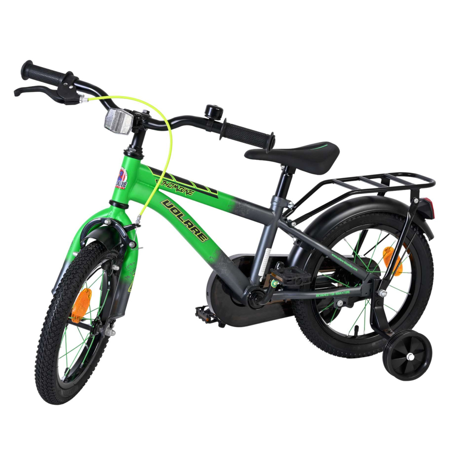 Volare Thombike Fiets - 14 inch - Groen/Grijs