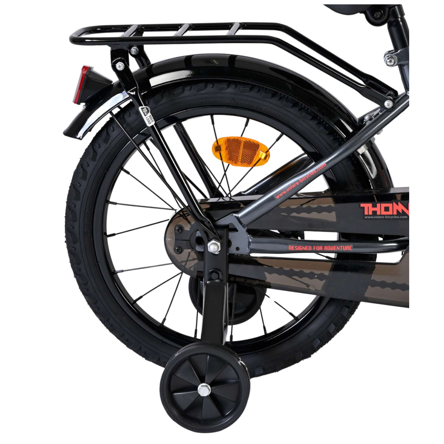 Volare Thombike Fiets - 16 inch - Blauw/Oranje