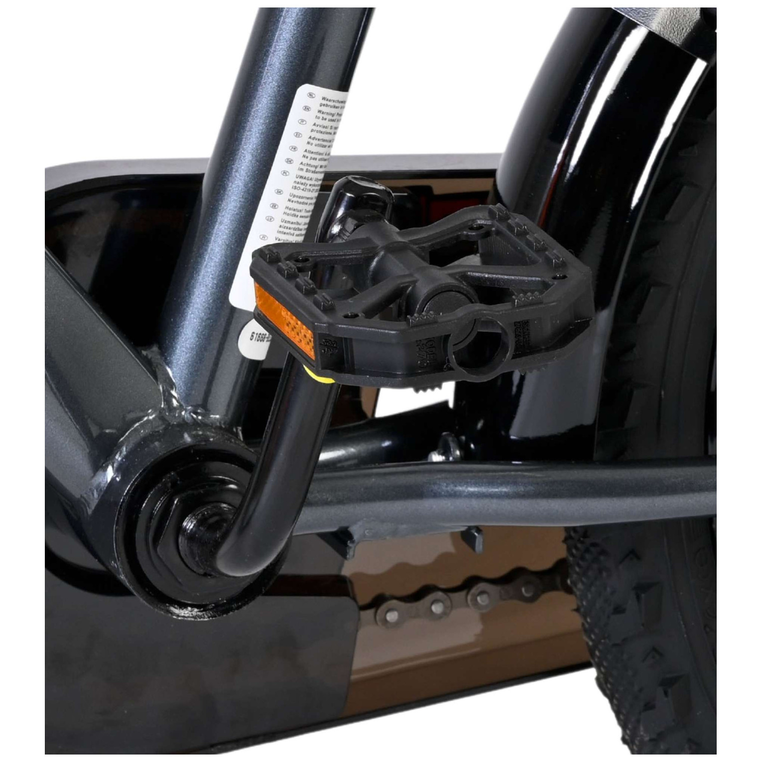 Volare Thombike Fiets - 16 inch - Blauw/Oranje