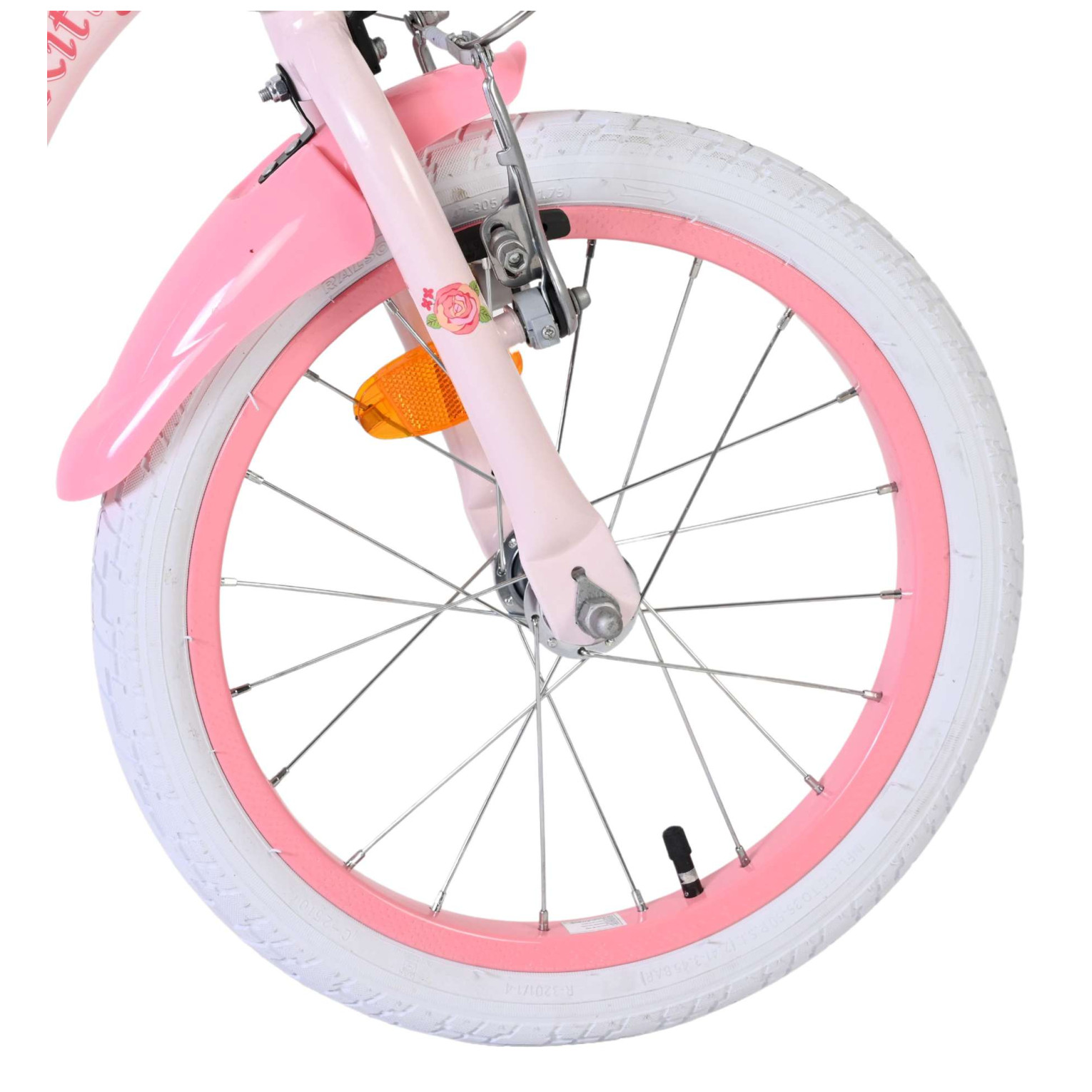 Hello Kitty Fiets - 16 inch - Roze - Twee Handremmen