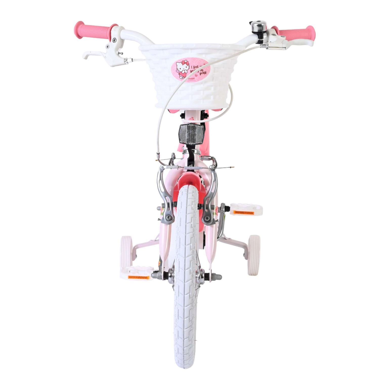 Hello Kitty Fiets - 16 inch - Roze - Twee Handremmen