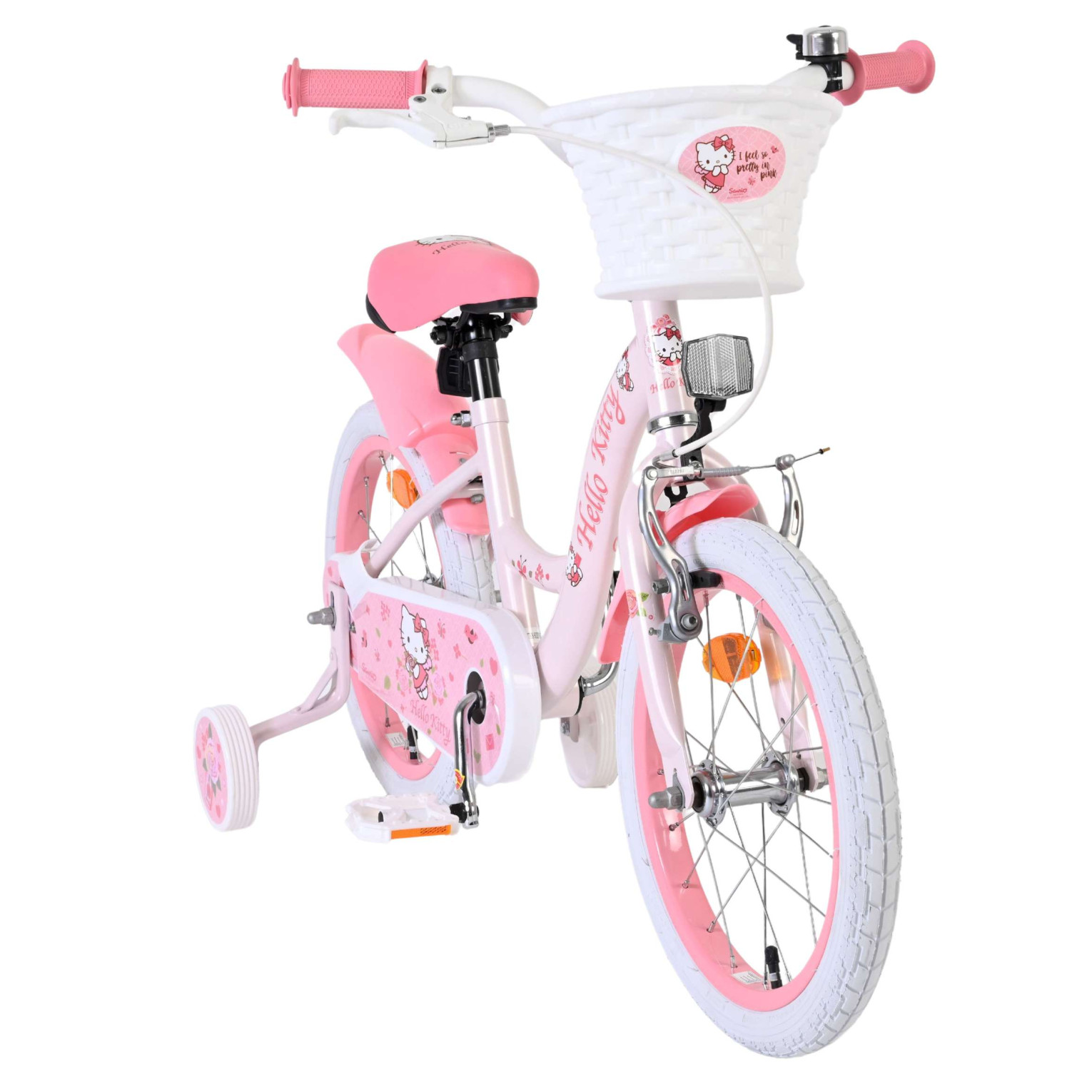 Hello Kitty Fiets - 16 inch - Roze