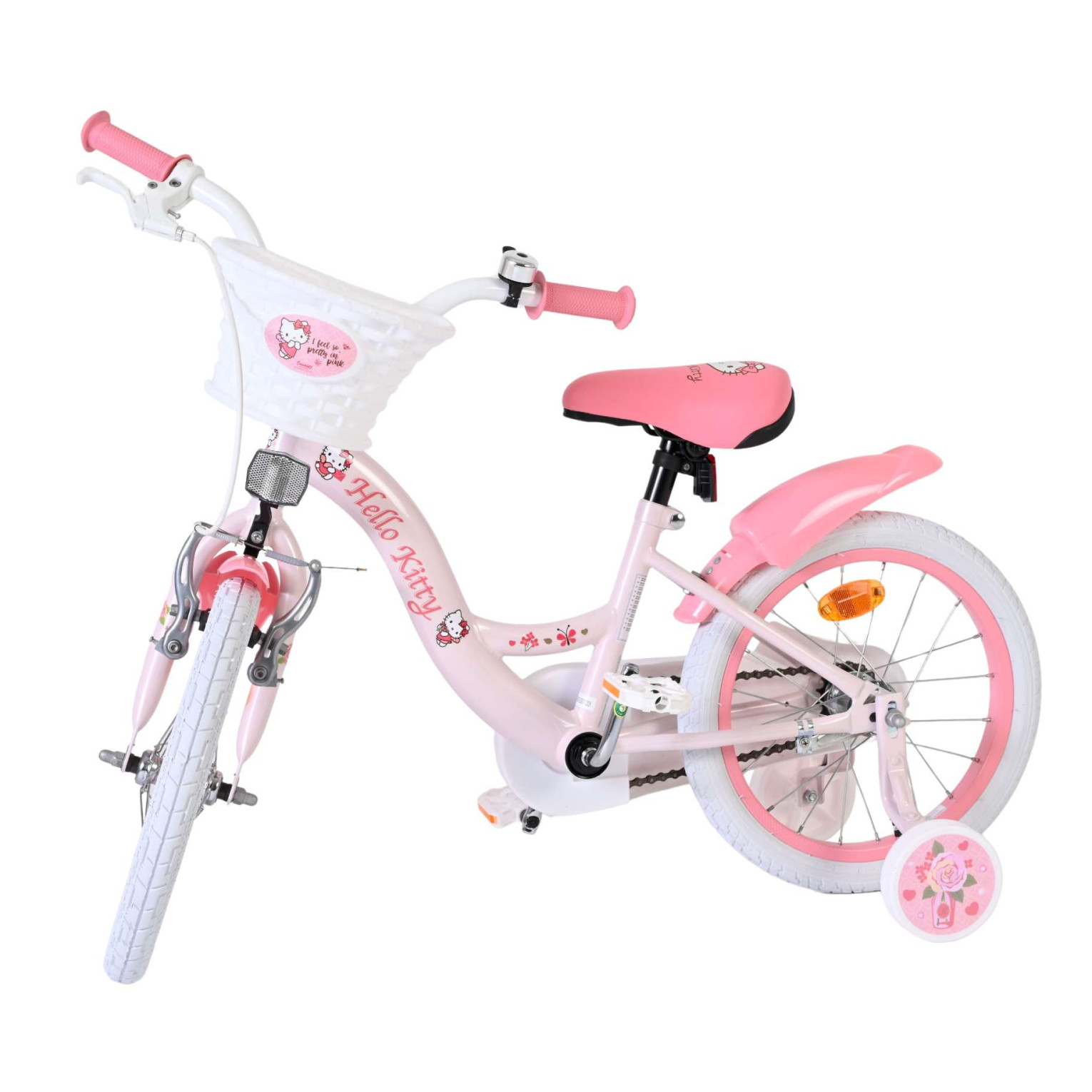 Hello Kitty Fiets - 16 inch - Roze