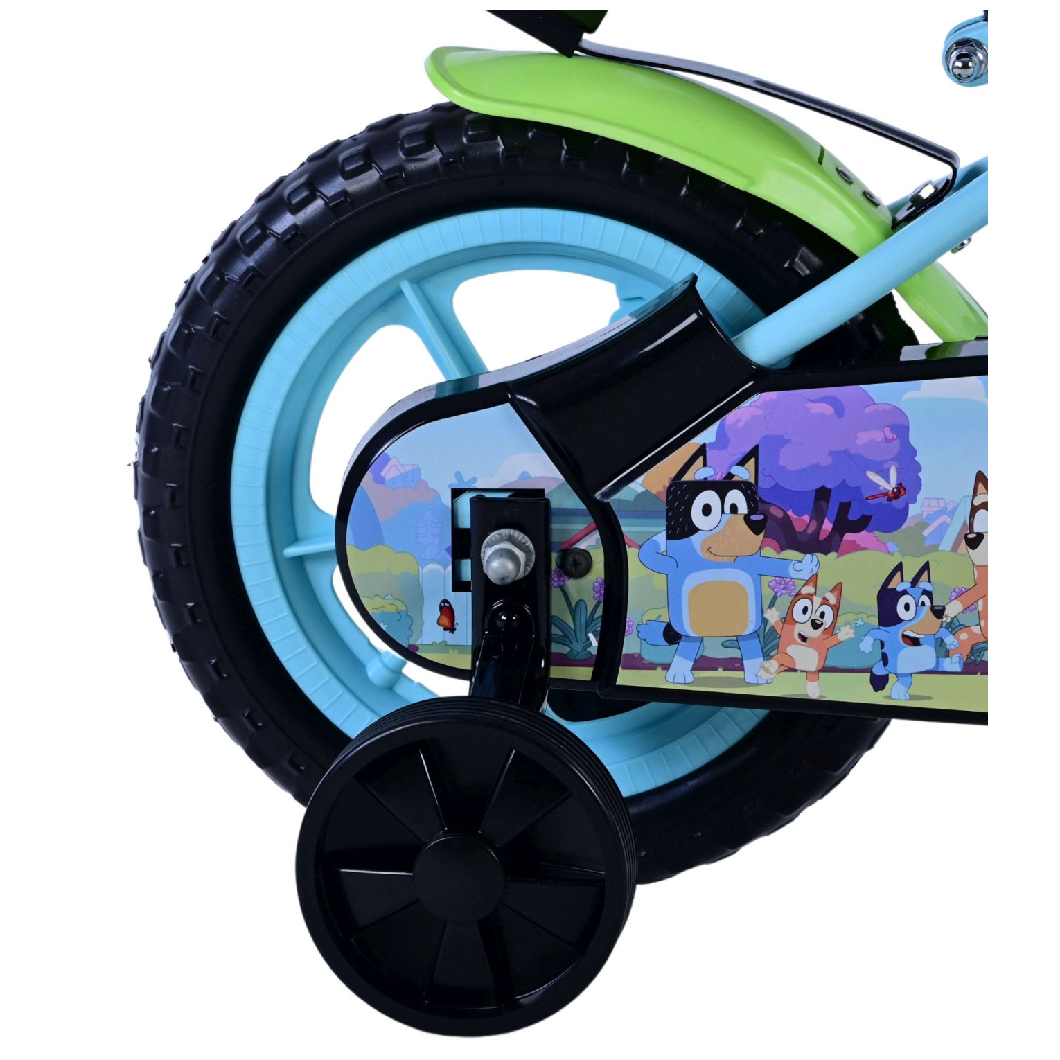 Bluey Fiets - Mag Wheels - 12 inch - Blauw