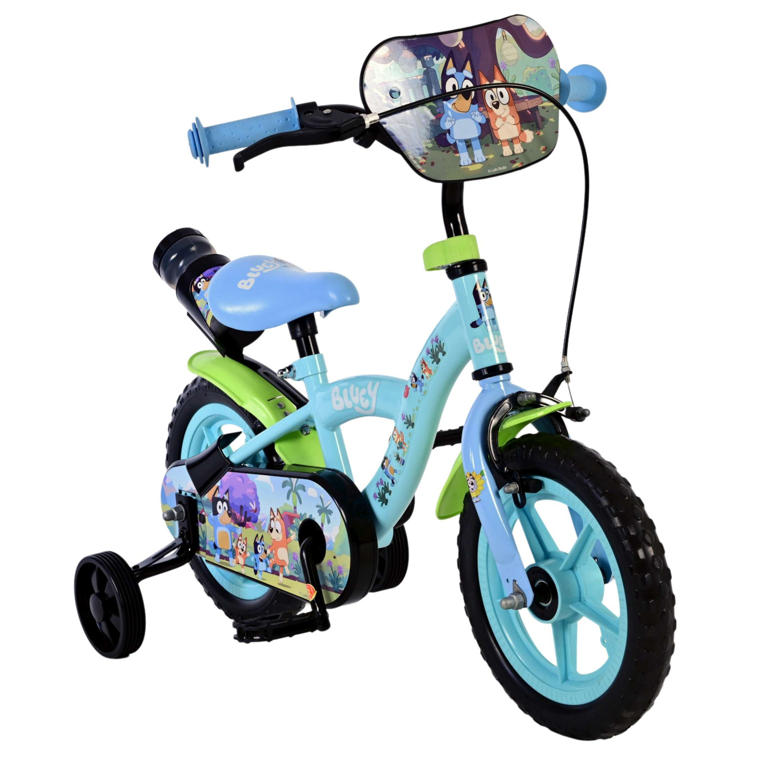 Bluey Fiets - Mag Wheels - 12 inch - Blauw