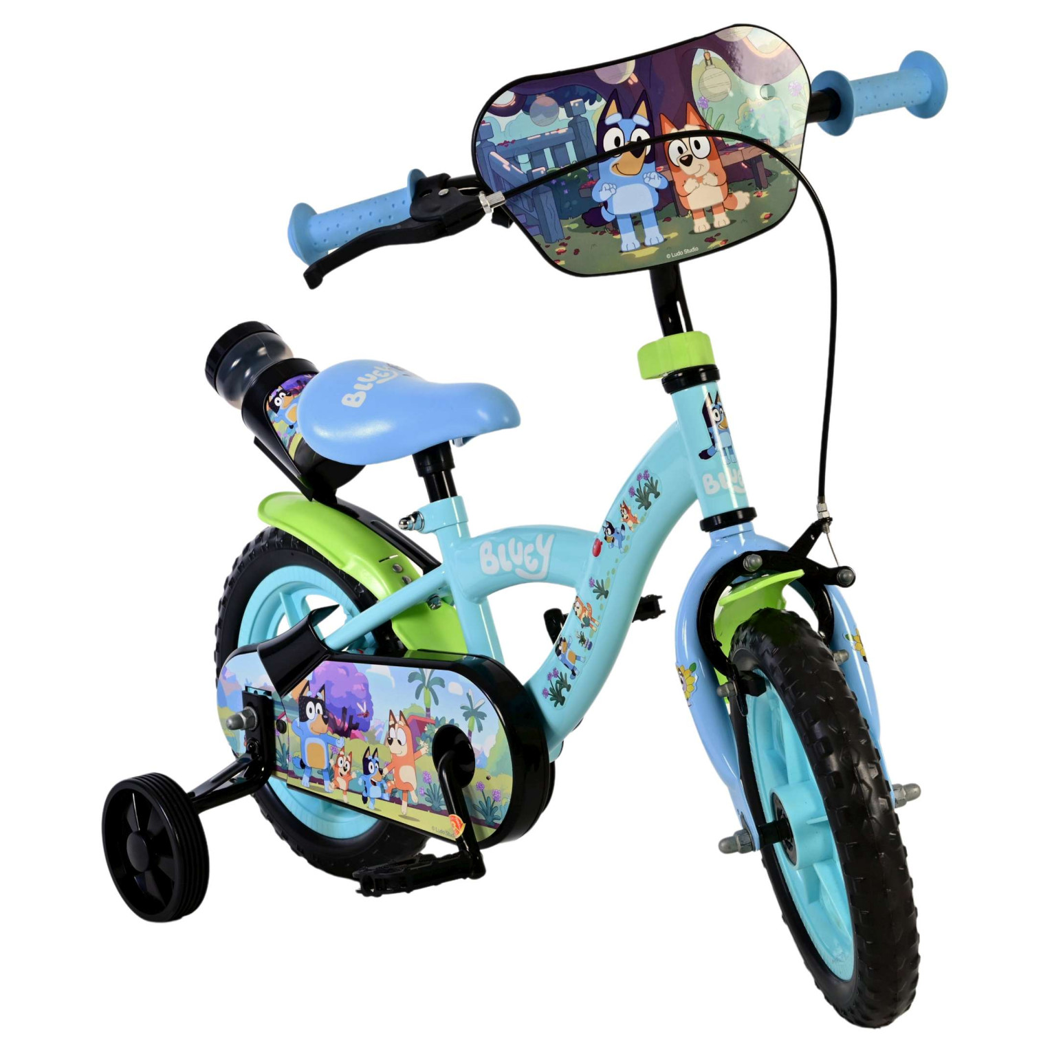 Bluey Fiets - Mag Wheels - 12 inch - Blauw
