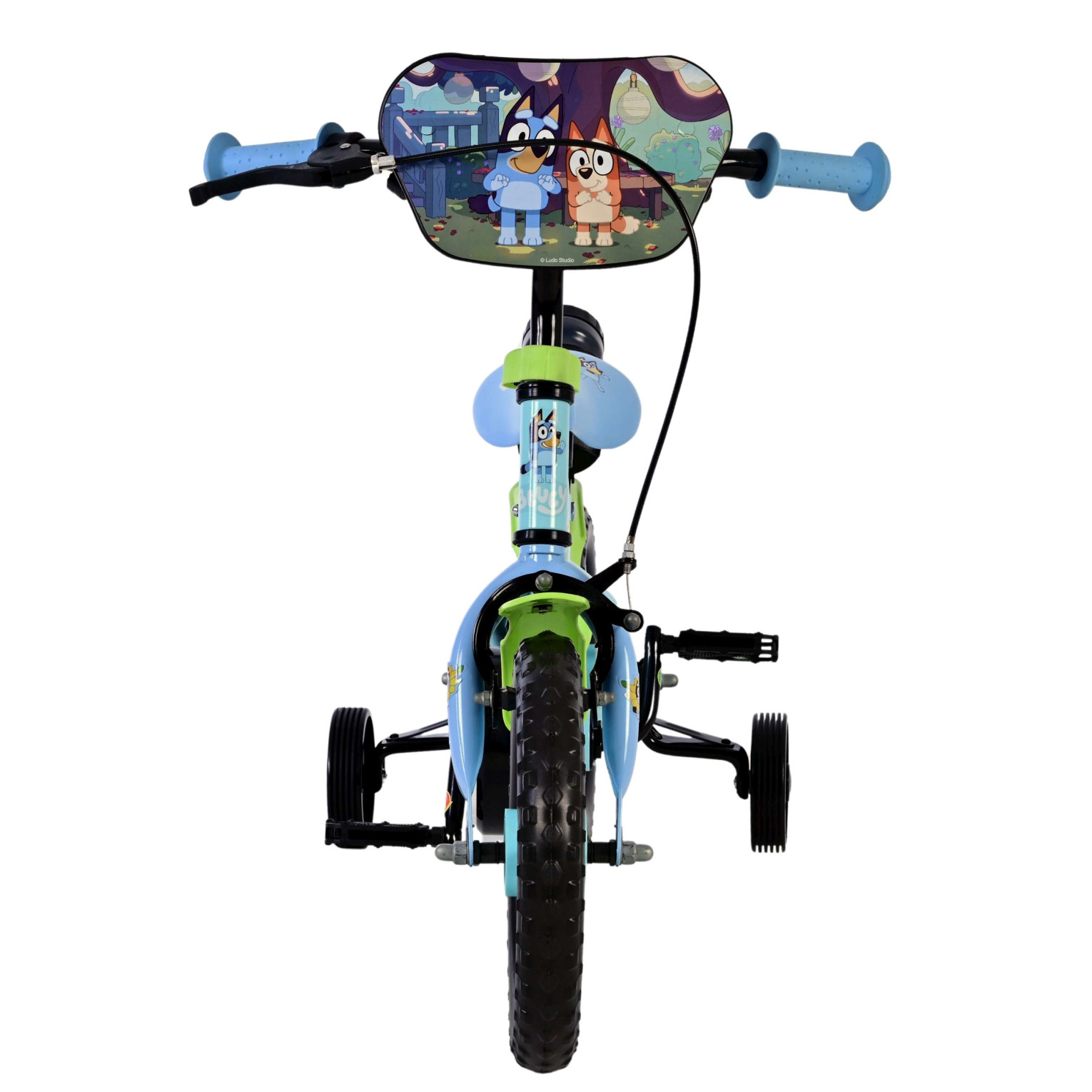 Bluey Fiets - Mag Wheels - 12 inch - Blauw