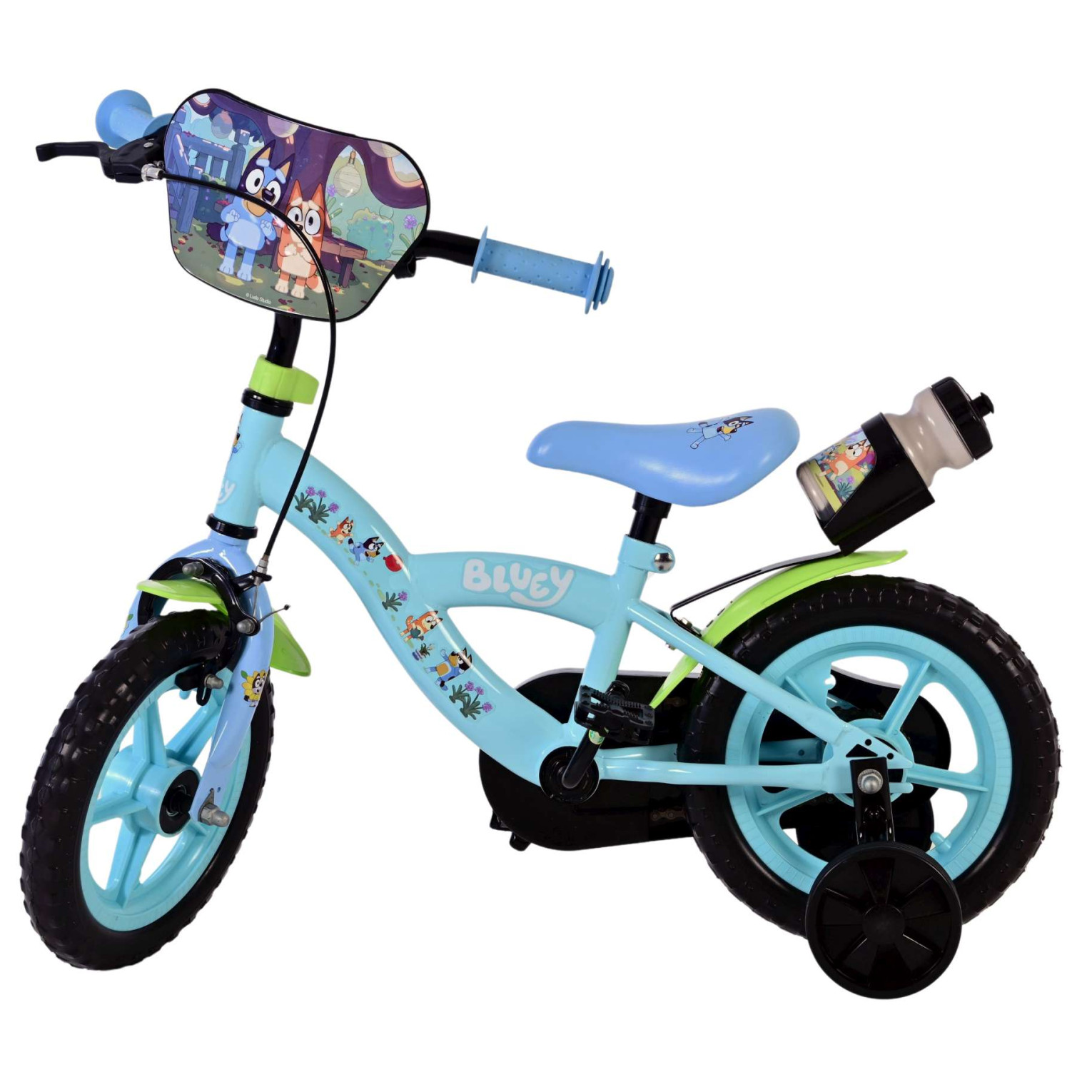 Bluey Fiets - Mag Wheels - 12 inch - Blauw