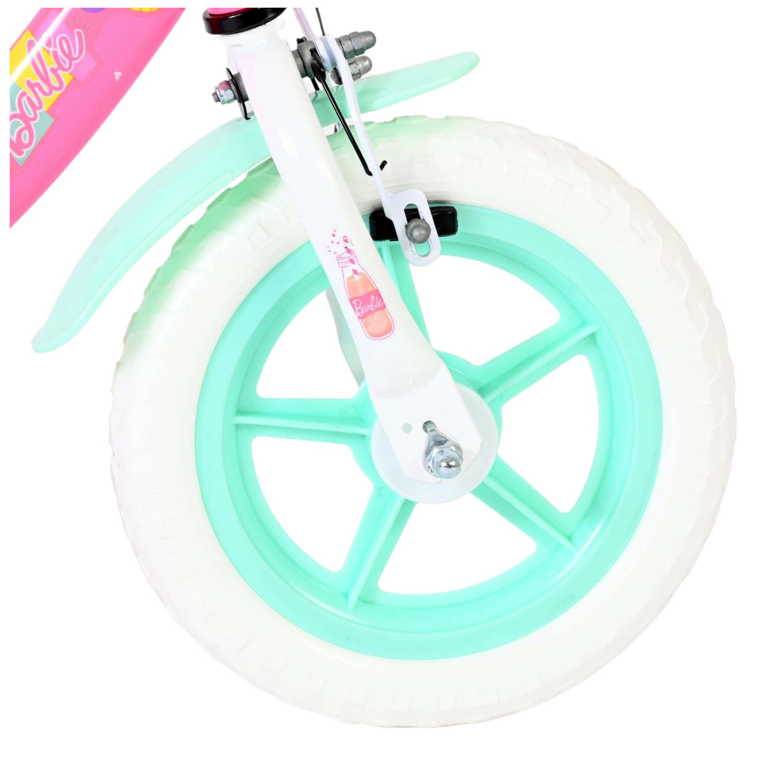 Barbie Fiets - Mag Wheels - 12 inch - Roze