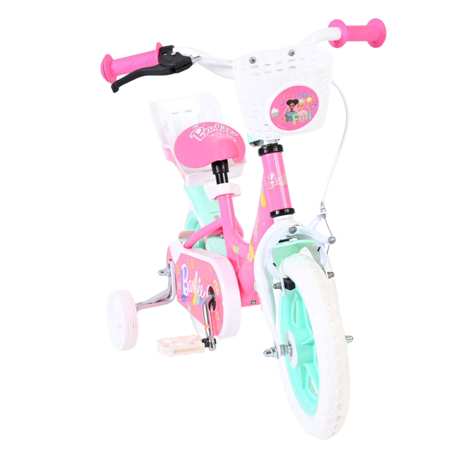 Barbie Fiets - Mag Wheels - 12 inch - Roze