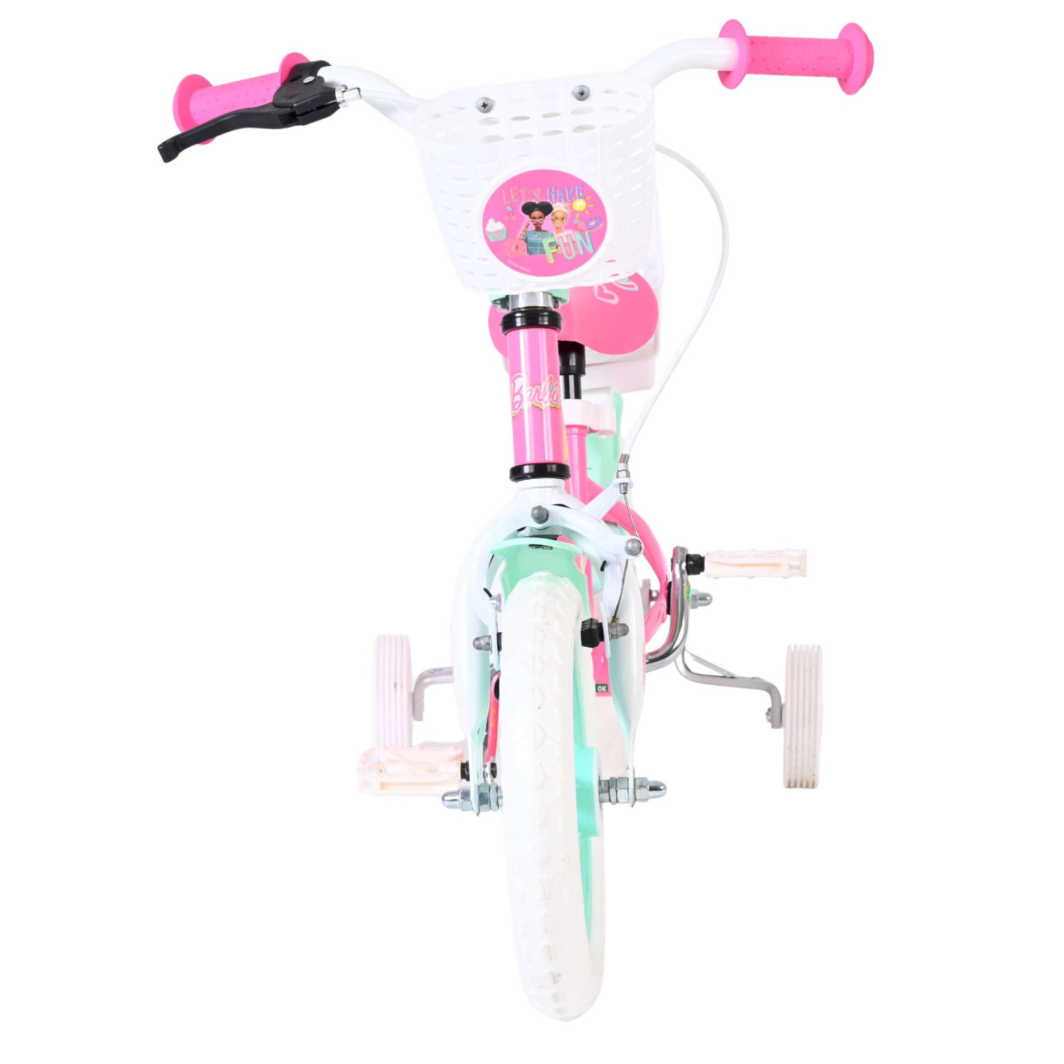 Barbie Fiets - Mag Wheels - 12 inch - Roze
