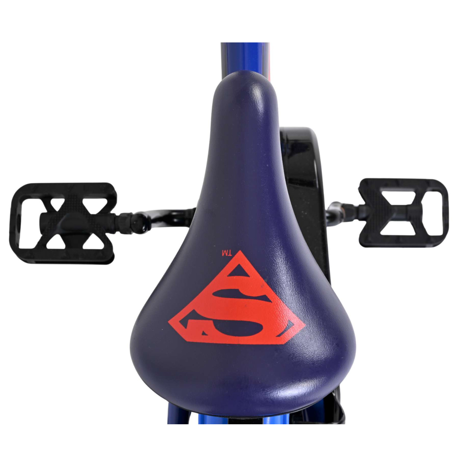 Superman Fiets - Mag Wheels - 12 inch - Blauw