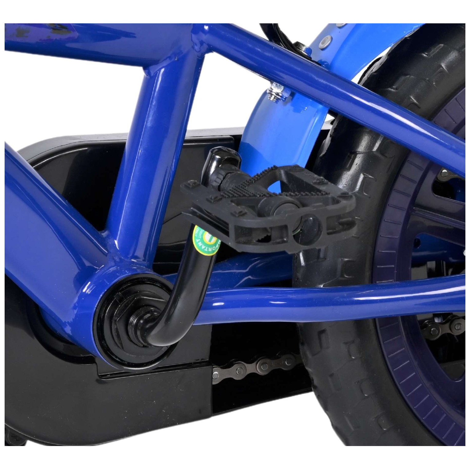 Superman Fiets - Mag Wheels - 12 inch - Blauw