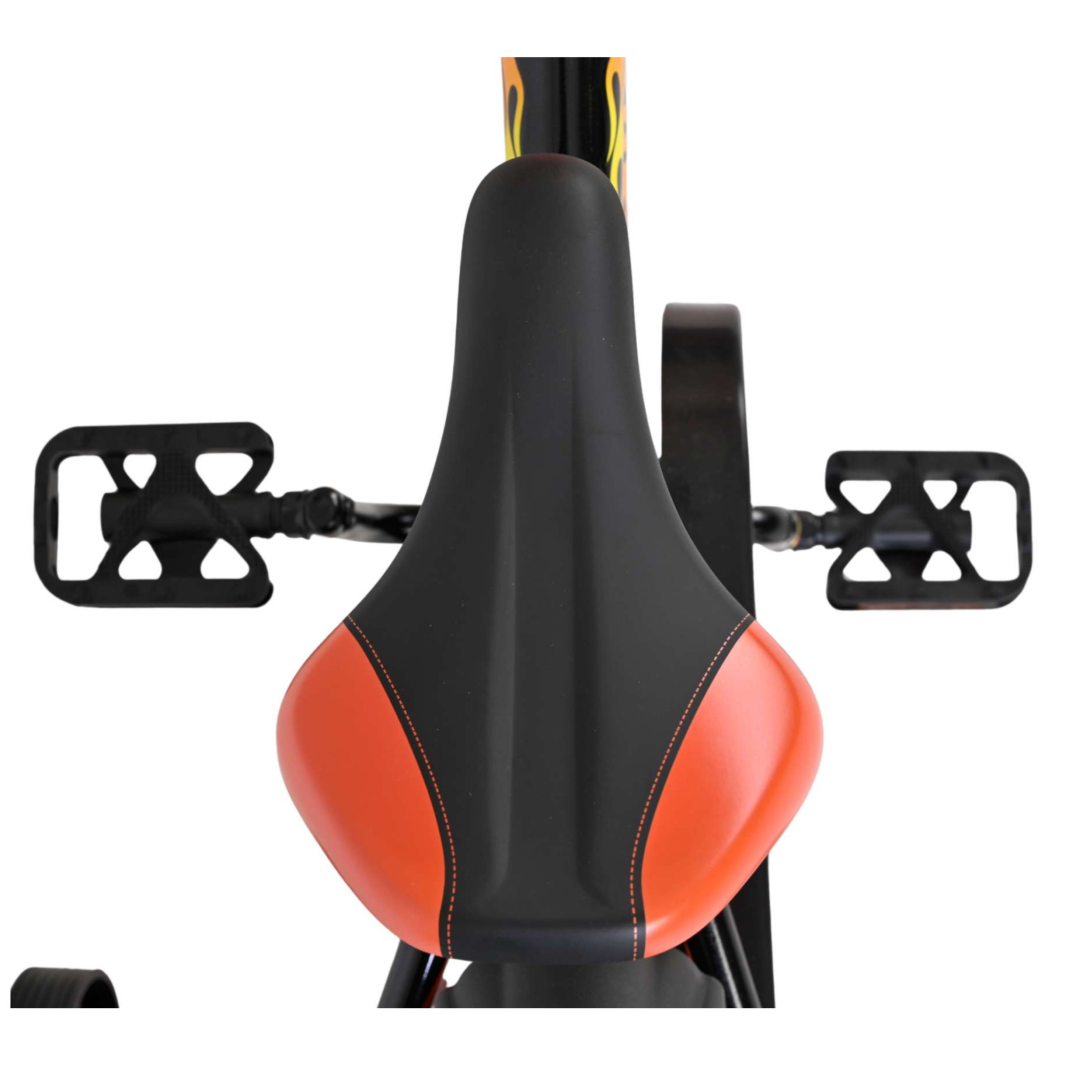 Volare Strike Fiets - 12 inch - Zwart Oranje