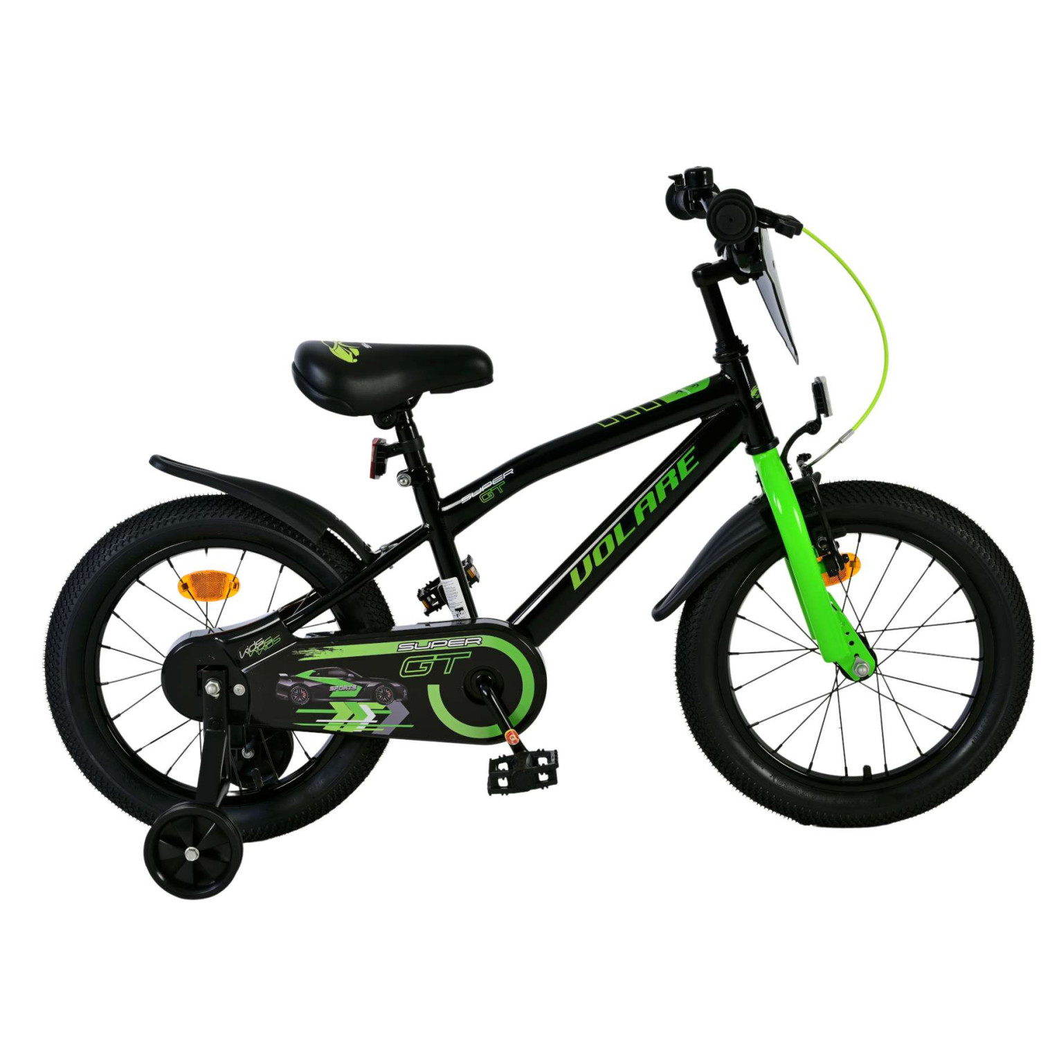 Volare Super GT Fiets - 16 inch - Groen