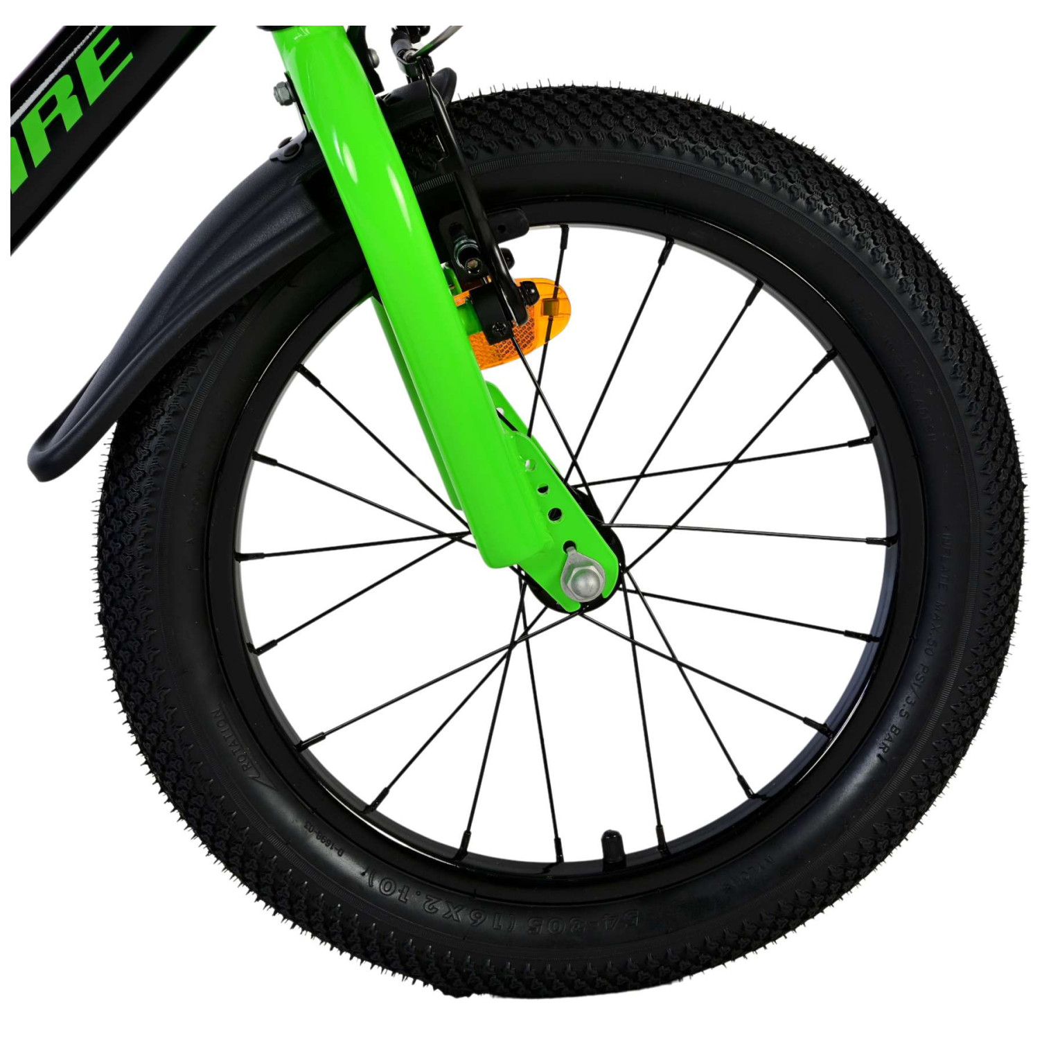 Volare Super GT Fiets - 16 inch - Groen