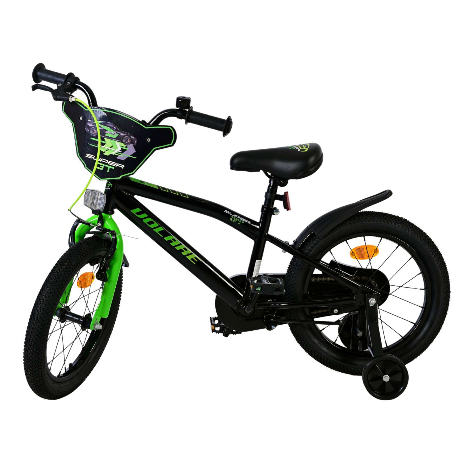 Volare Super GT Fiets - 16 inch - Groen