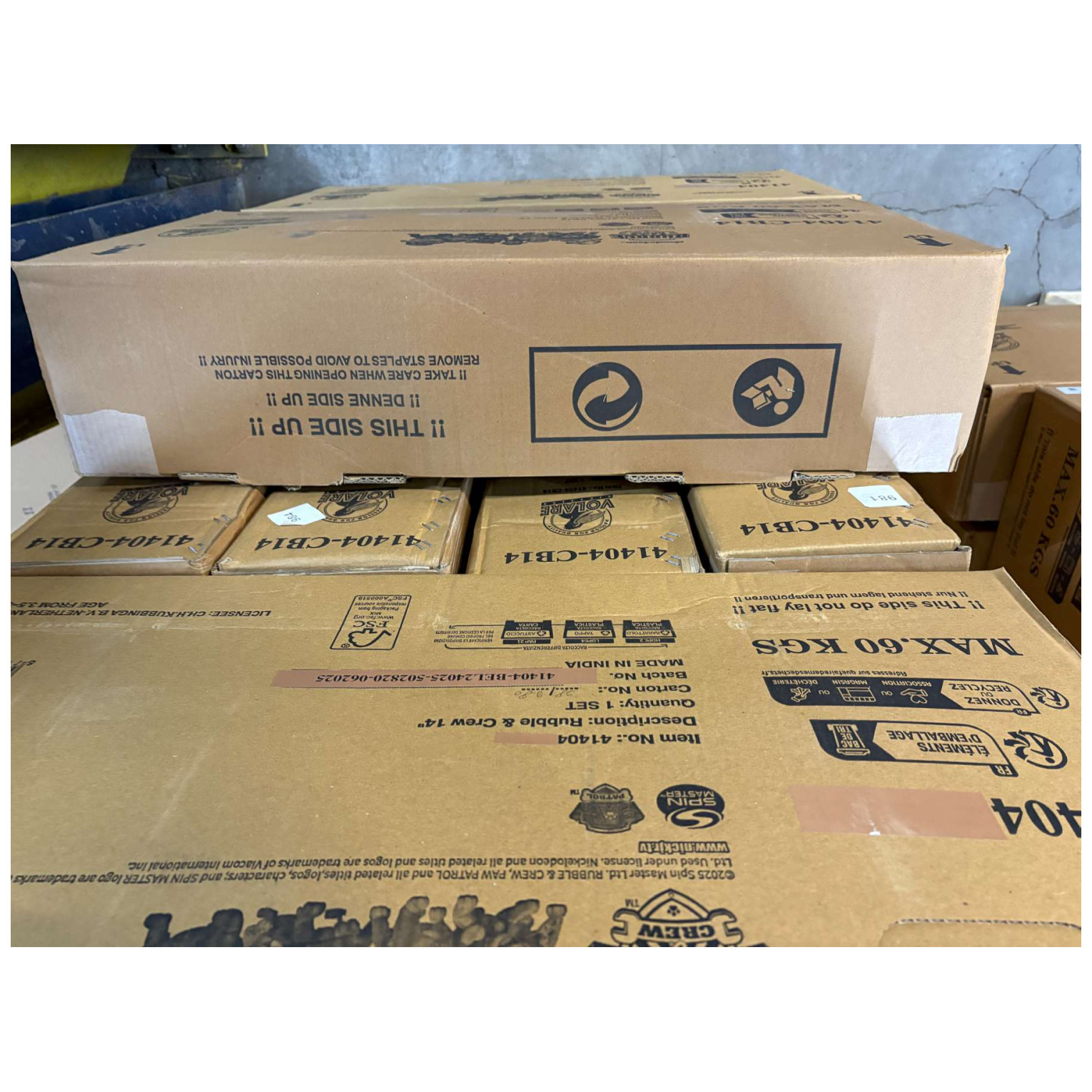 Rubble & Crew - Fiets - 14 inch - Blauw