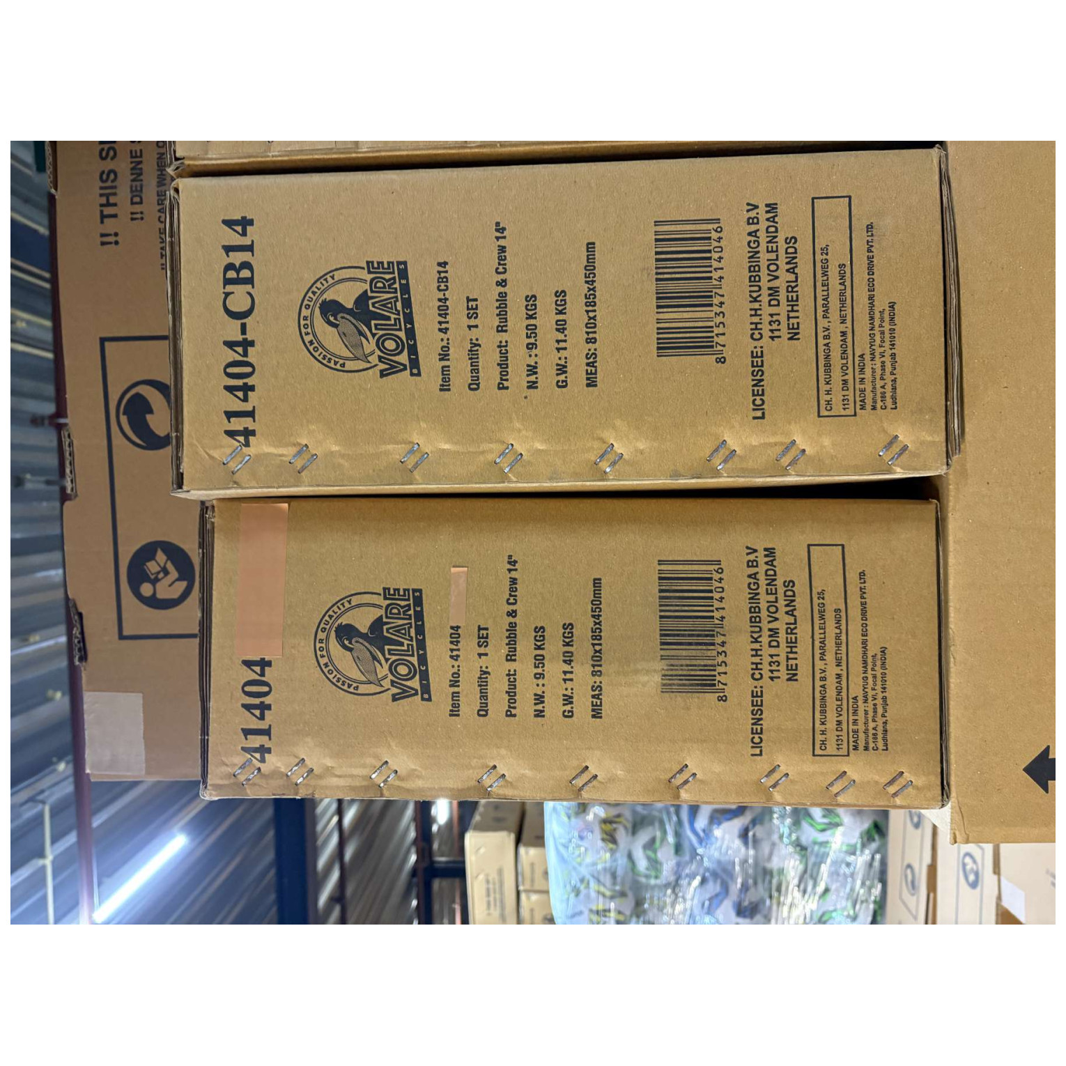 Rubble & Crew - Fiets - 14 inch - Blauw