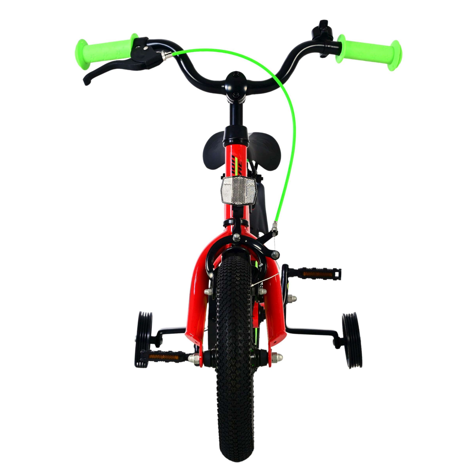 Volare Rocky Fiets - 12 inch - Rood - Twee handremmen