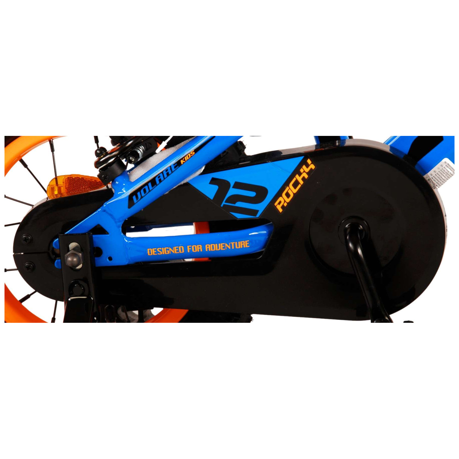 Volare Rocky Fiets - 12 inch - Blauw - Twee handremmen