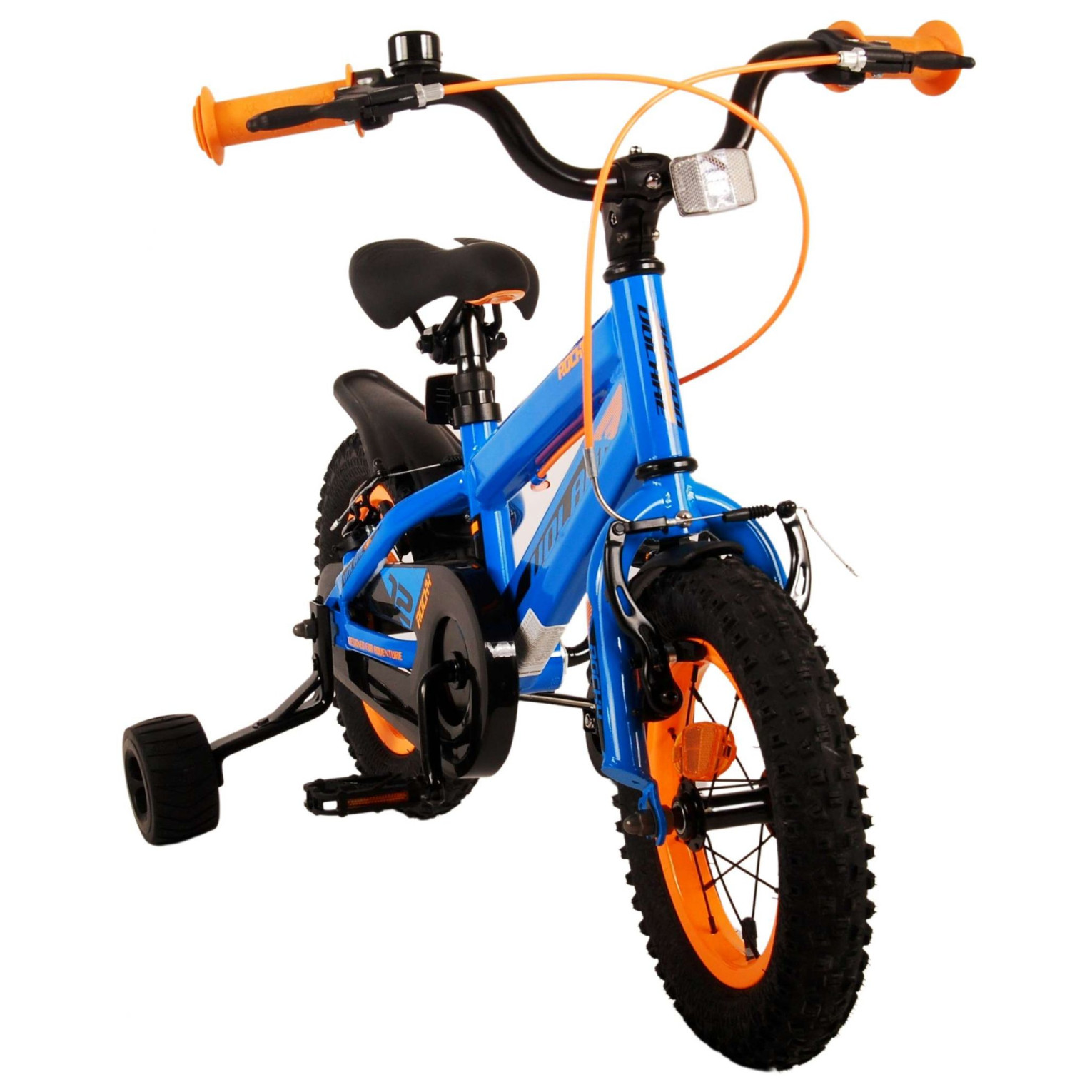 Volare Rocky Fiets - 12 inch - Blauw - Twee handremmen