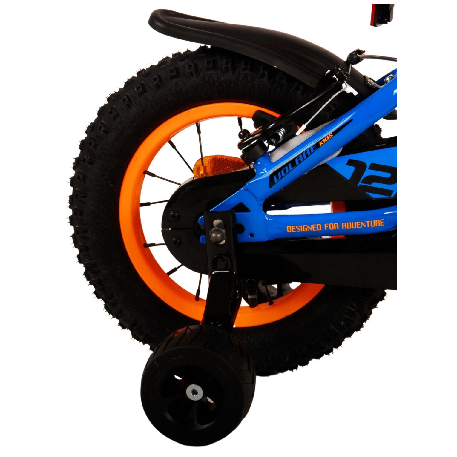 Volare Rocky Fiets - 12 inch - Blauw - Twee handremmen