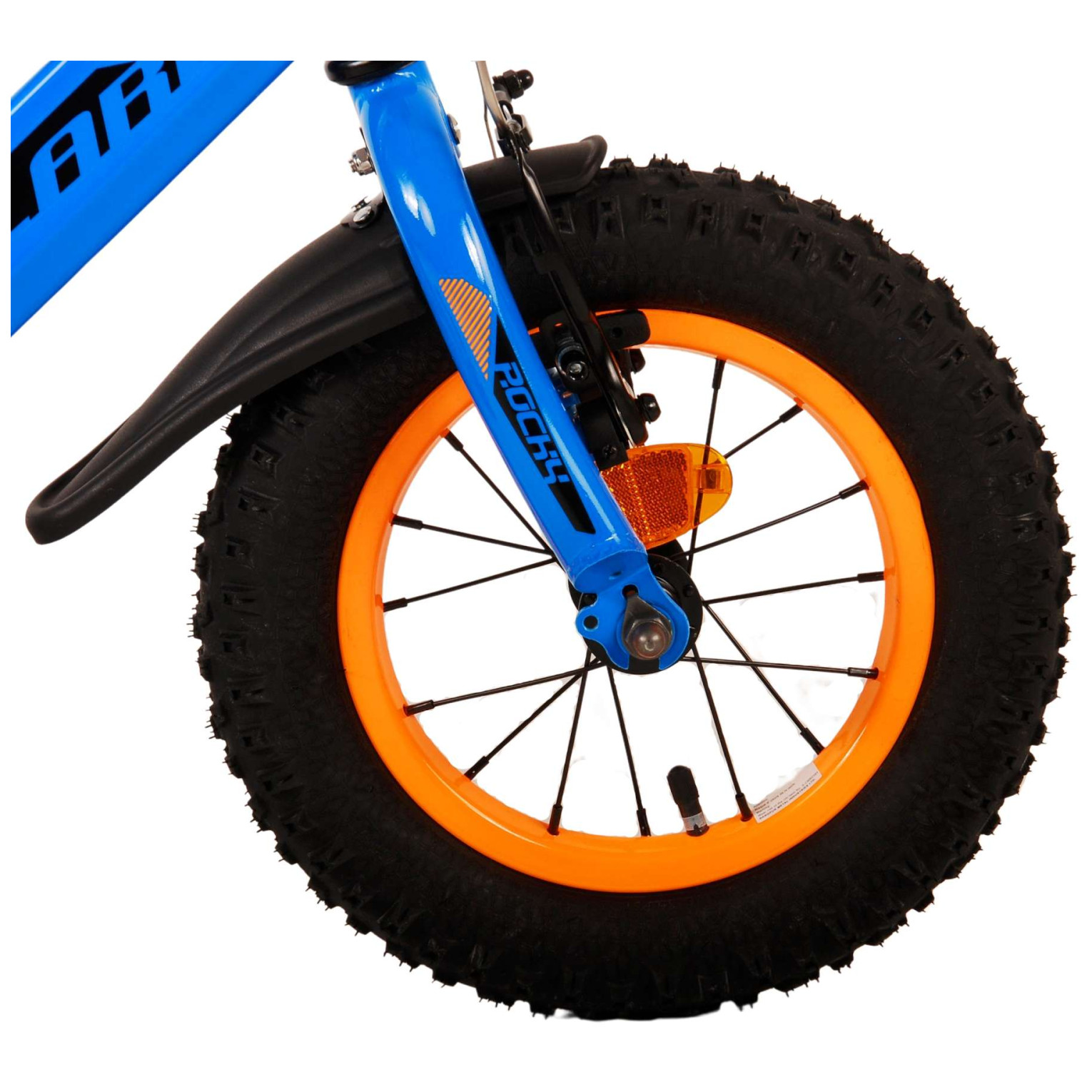 Volare Rocky Fiets - 12 inch - Blauw - Twee handremmen