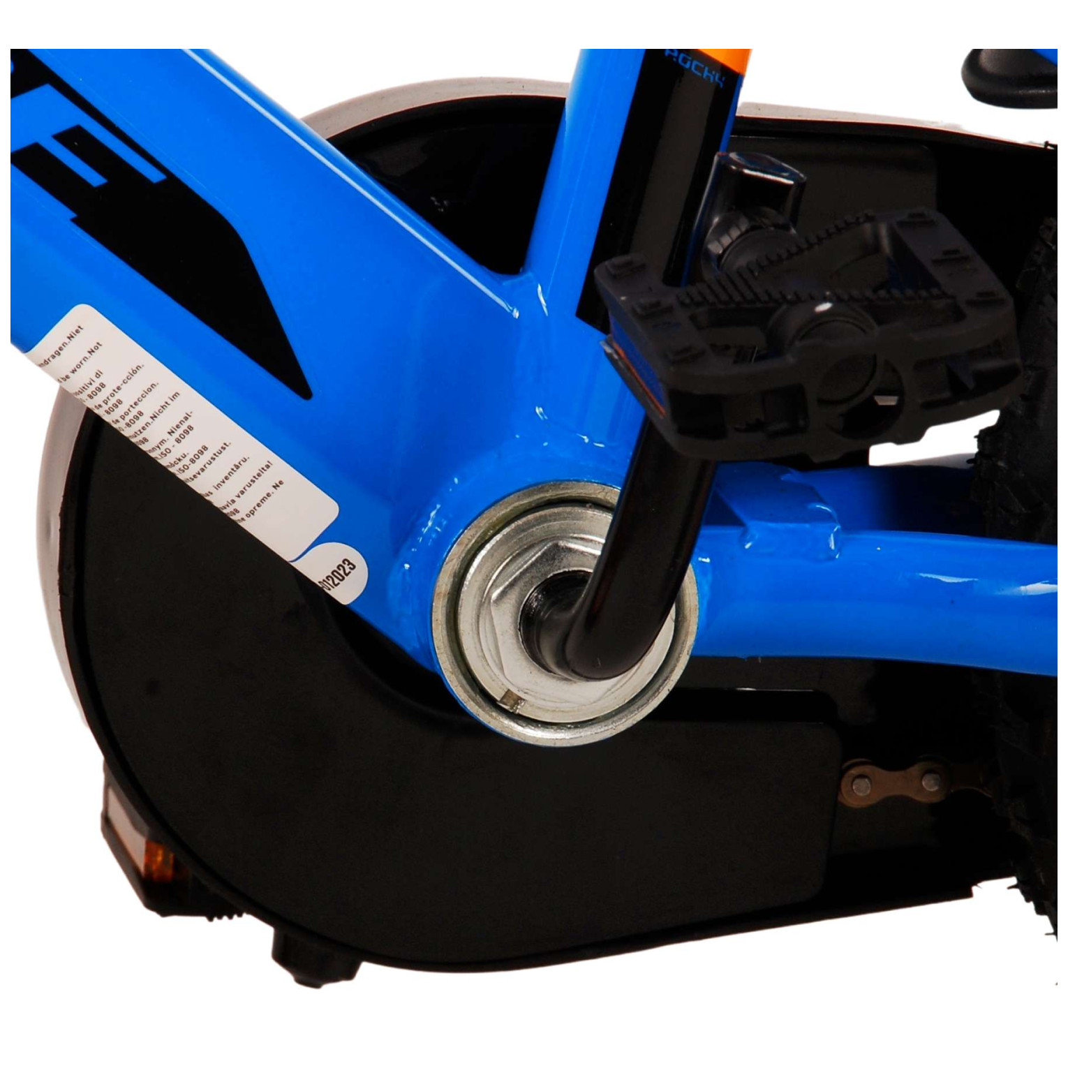 Volare Rocky Fiets - 12 inch - Blauw - Twee handremmen