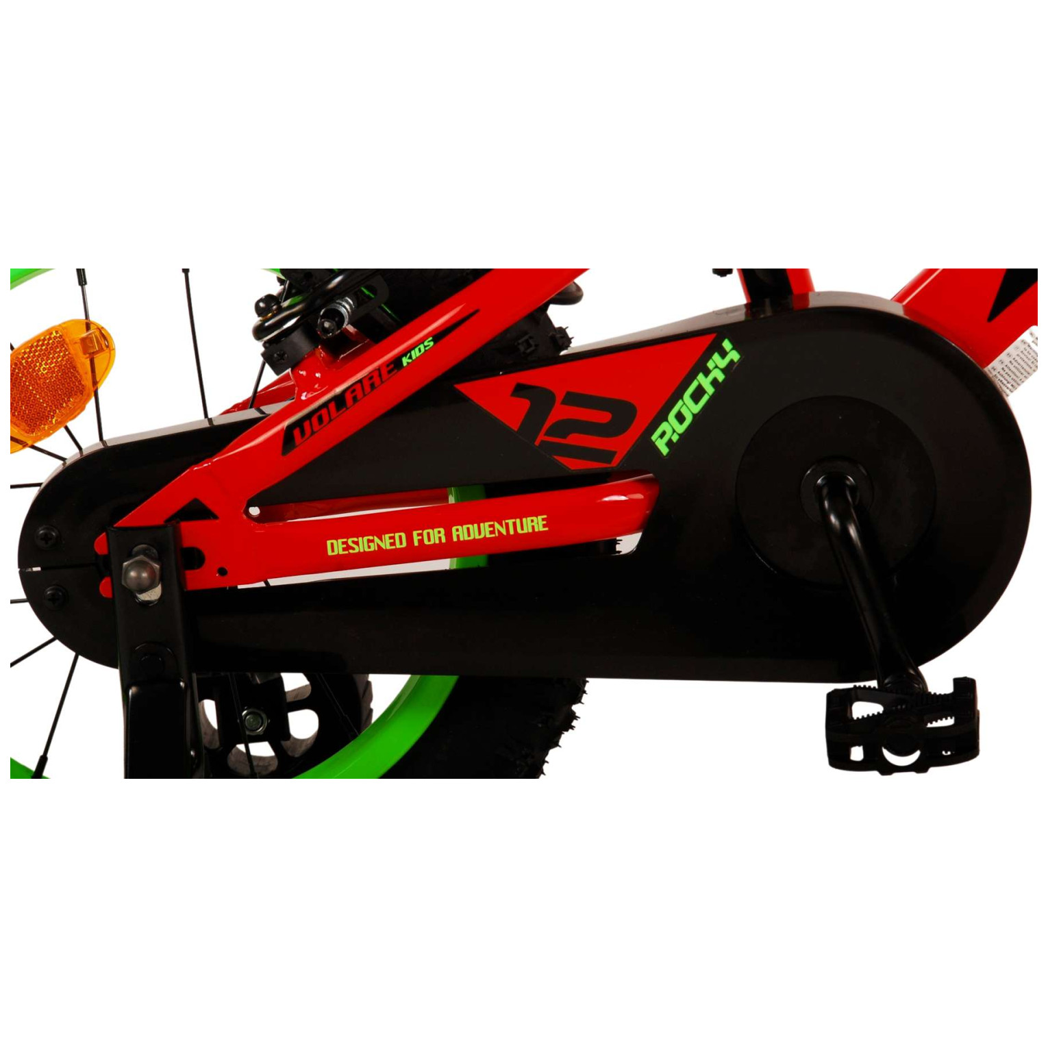 Volare Rocky Fiets - 14 inch - Rood - Twee handremmen