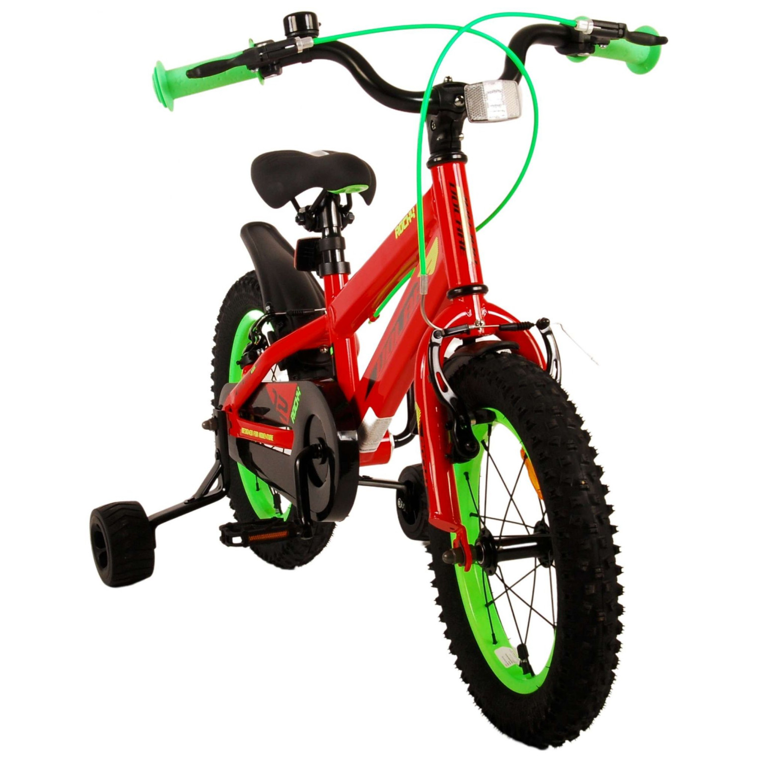Volare Rocky Fiets - 14 inch - Rood - Twee handremmen