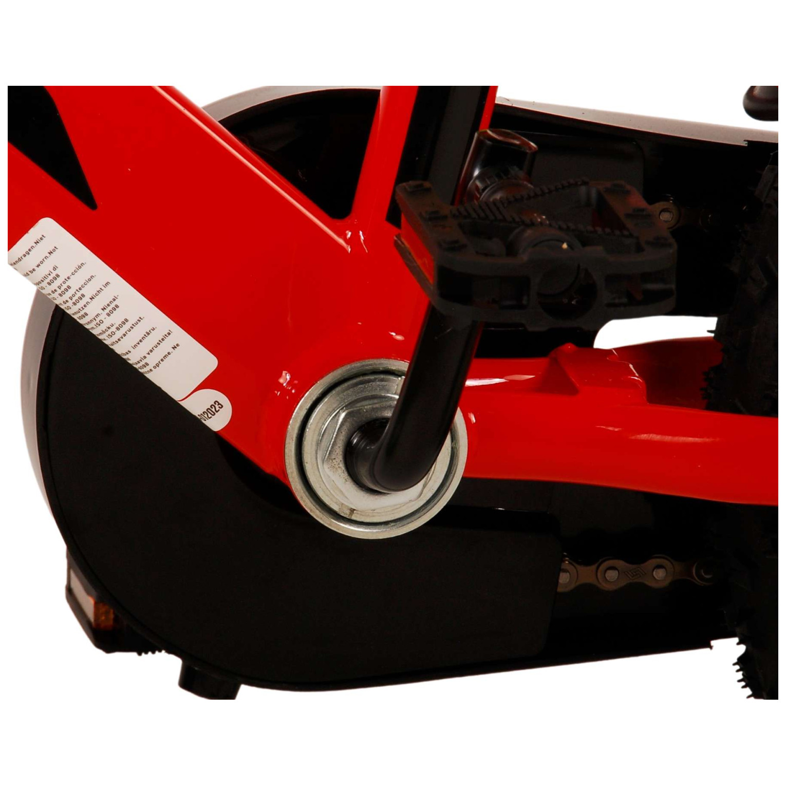 Volare Rocky Fiets - 14 inch - Rood - Twee handremmen