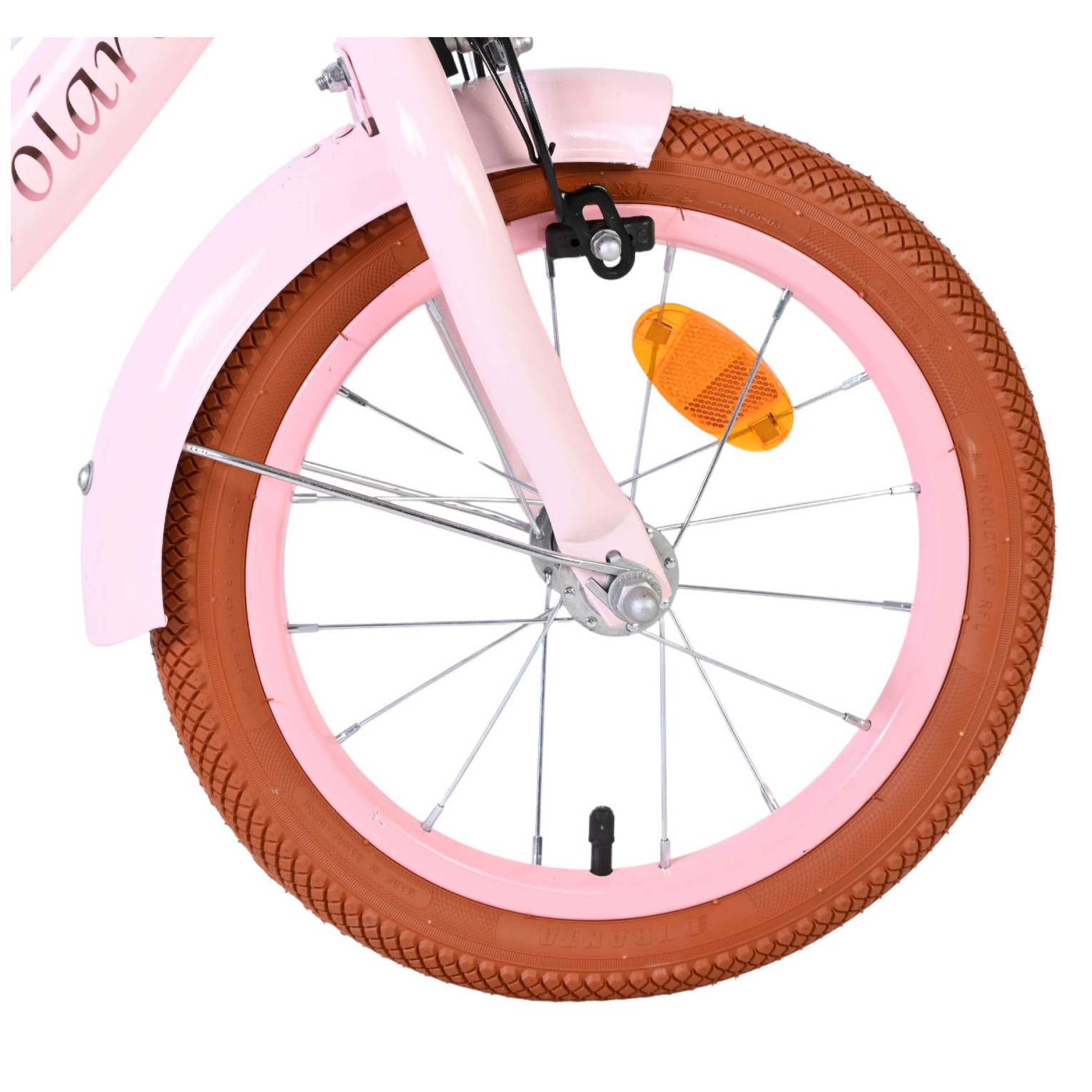 Volare Ashley Fiets - 14 inch - Roze - Twee Handremmen