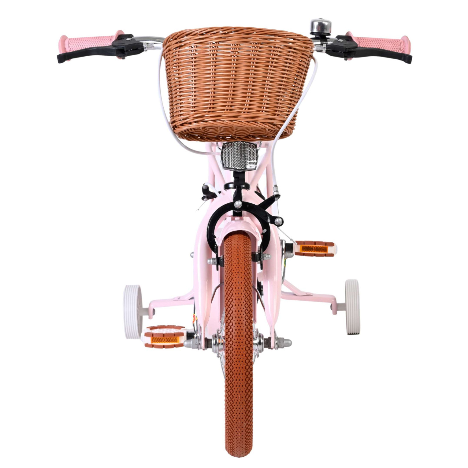 Volare Ashley Fiets - 14 inch - Roze - Twee Handremmen