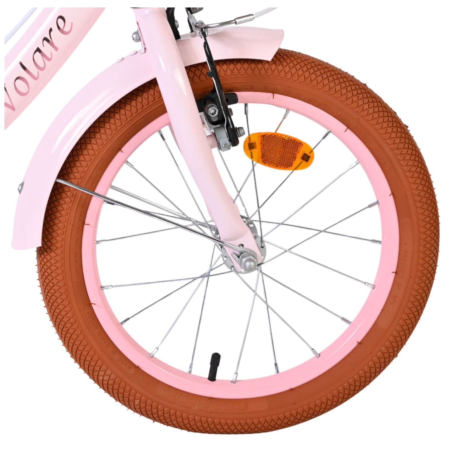 Volare Ashley Fiets - 16 inch - Roze - Twee Handremmen