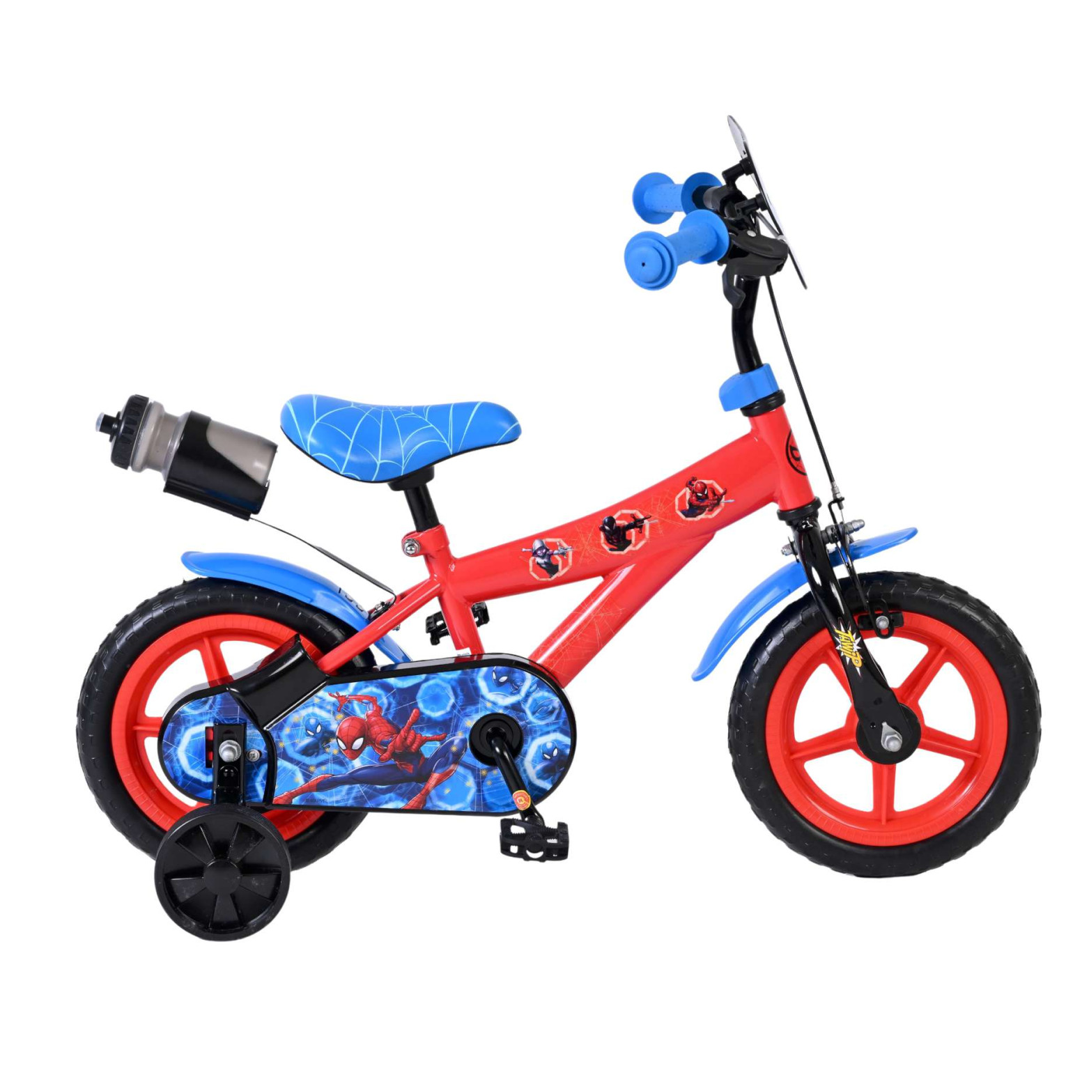Spider-Man Fiets - Mag Wheels - 12 inch - Rood