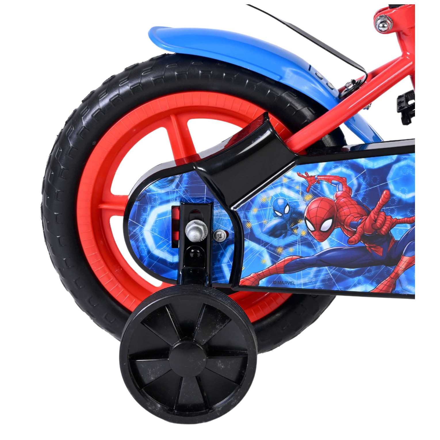 Spider-Man Fiets - Mag Wheels - 12 inch - Rood