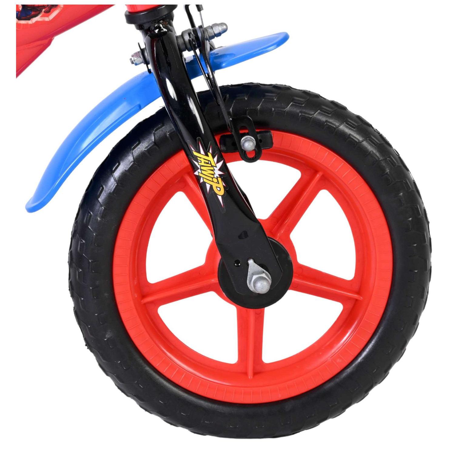 Spider-Man Fiets - Mag Wheels - 12 inch - Rood