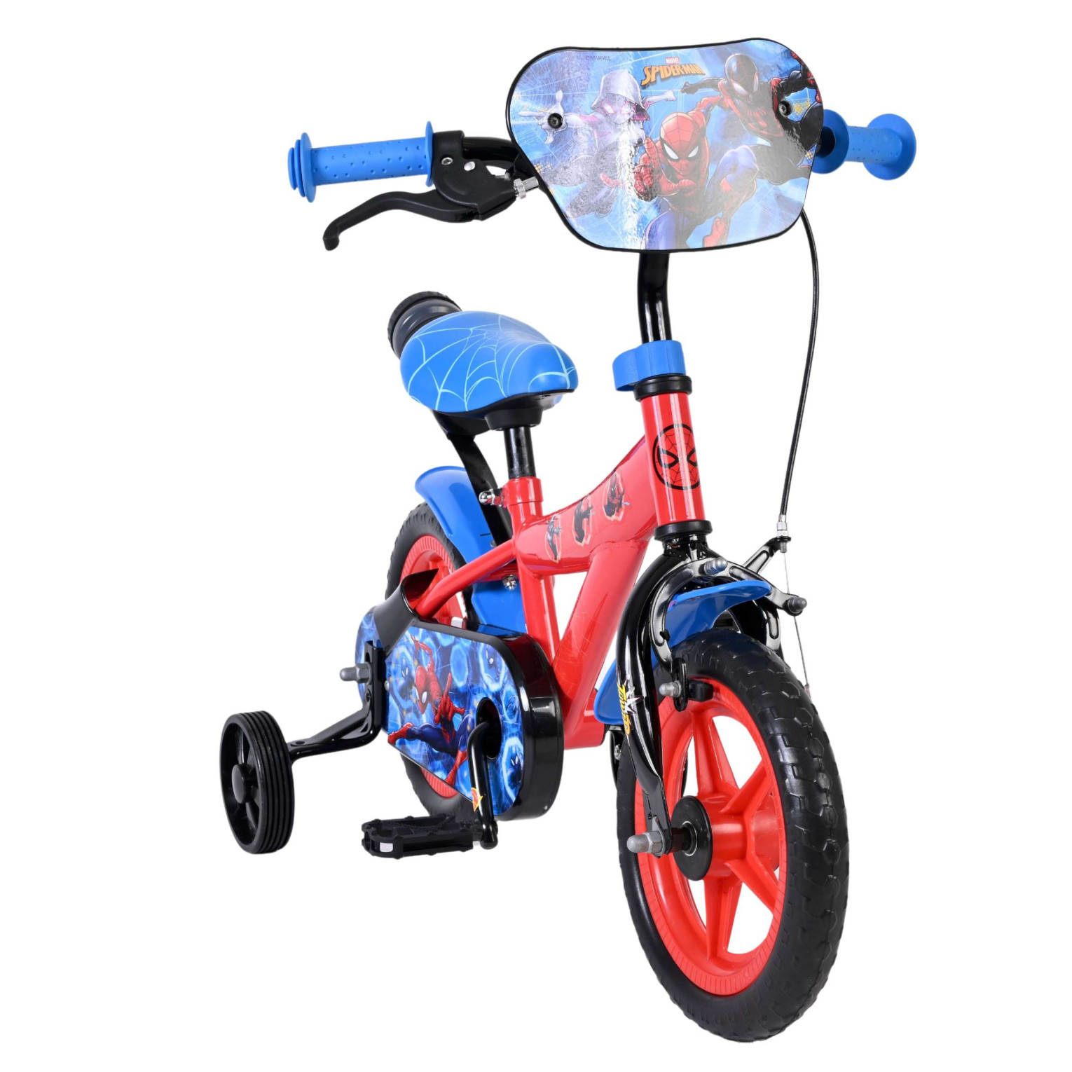 Spider-Man Fiets - Mag Wheels - 12 inch - Rood