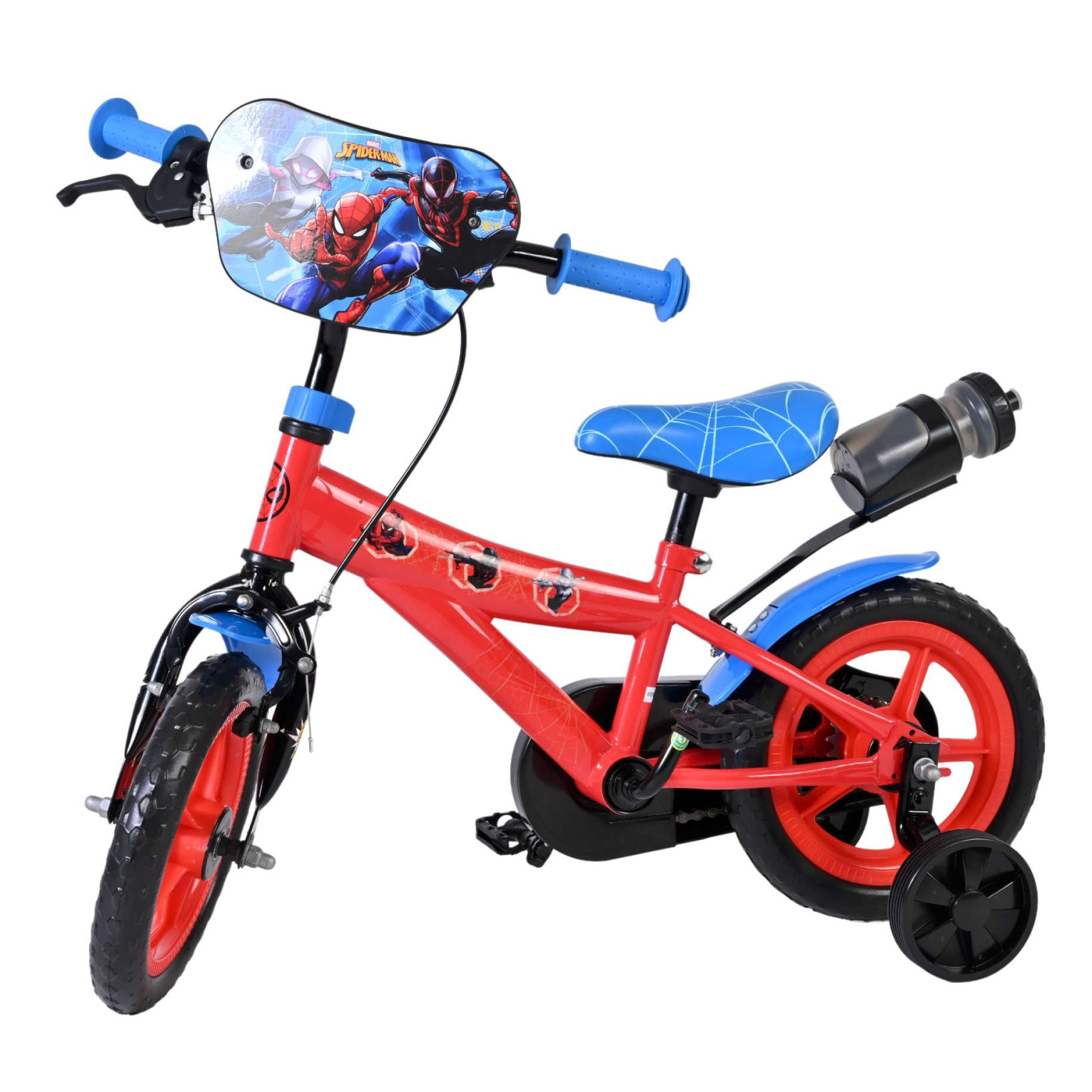 Spider-Man Fiets - Mag Wheels - 12 inch - Rood