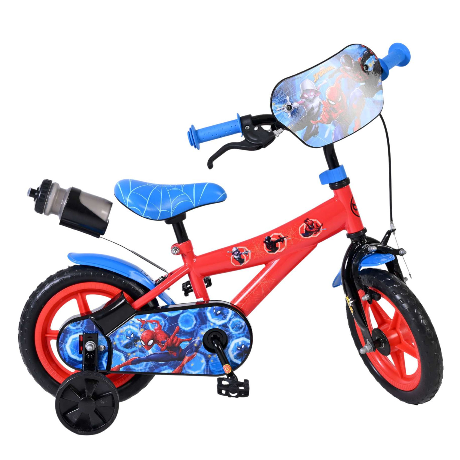Spider-Man Fiets - Mag Wheels - 12 inch - Rood