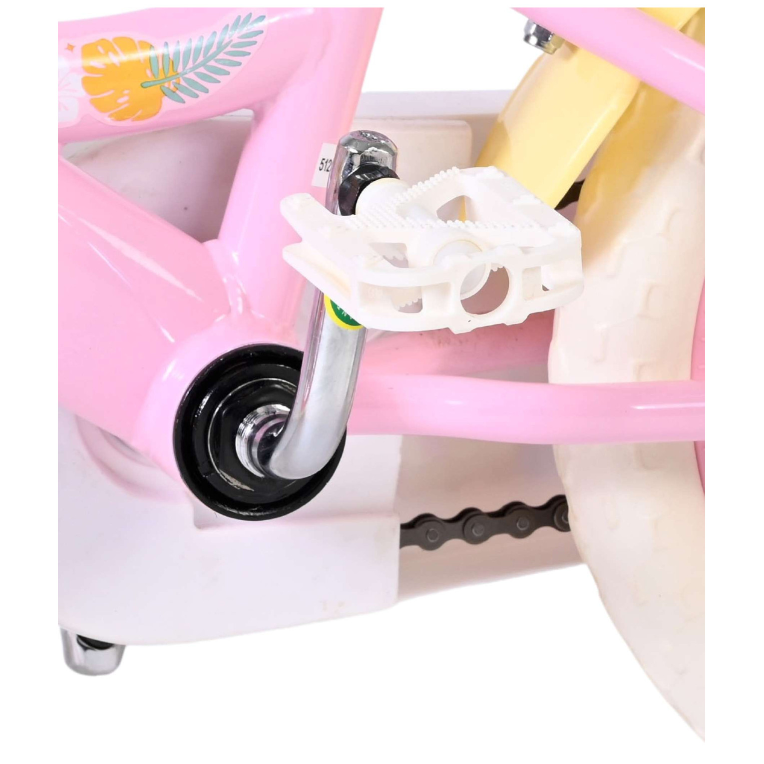 Disney Stitch Fiets - Mag Wheels - 12 inch - Roze