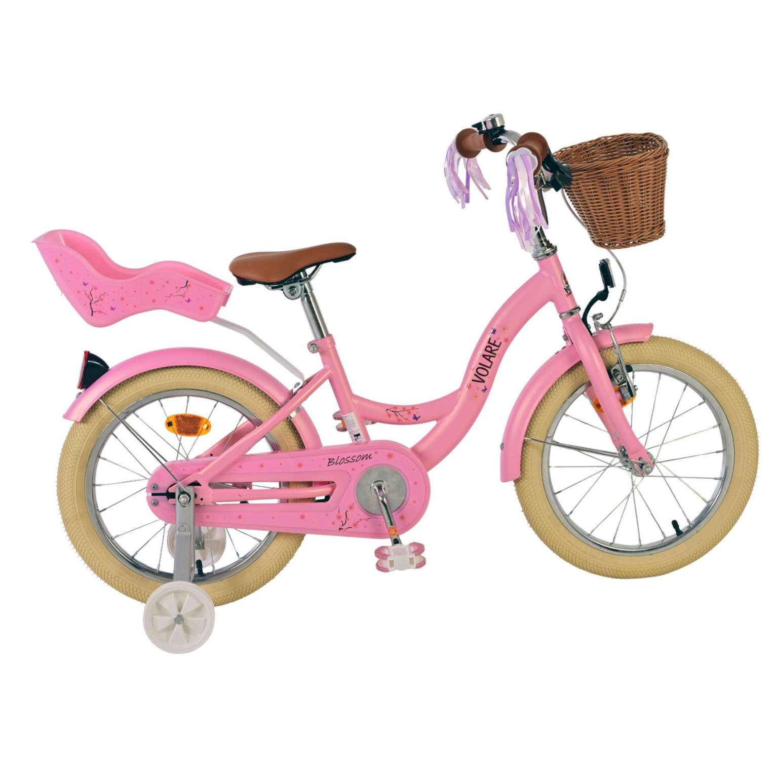 Volare Blossom Fiets - 16 inch - Roze