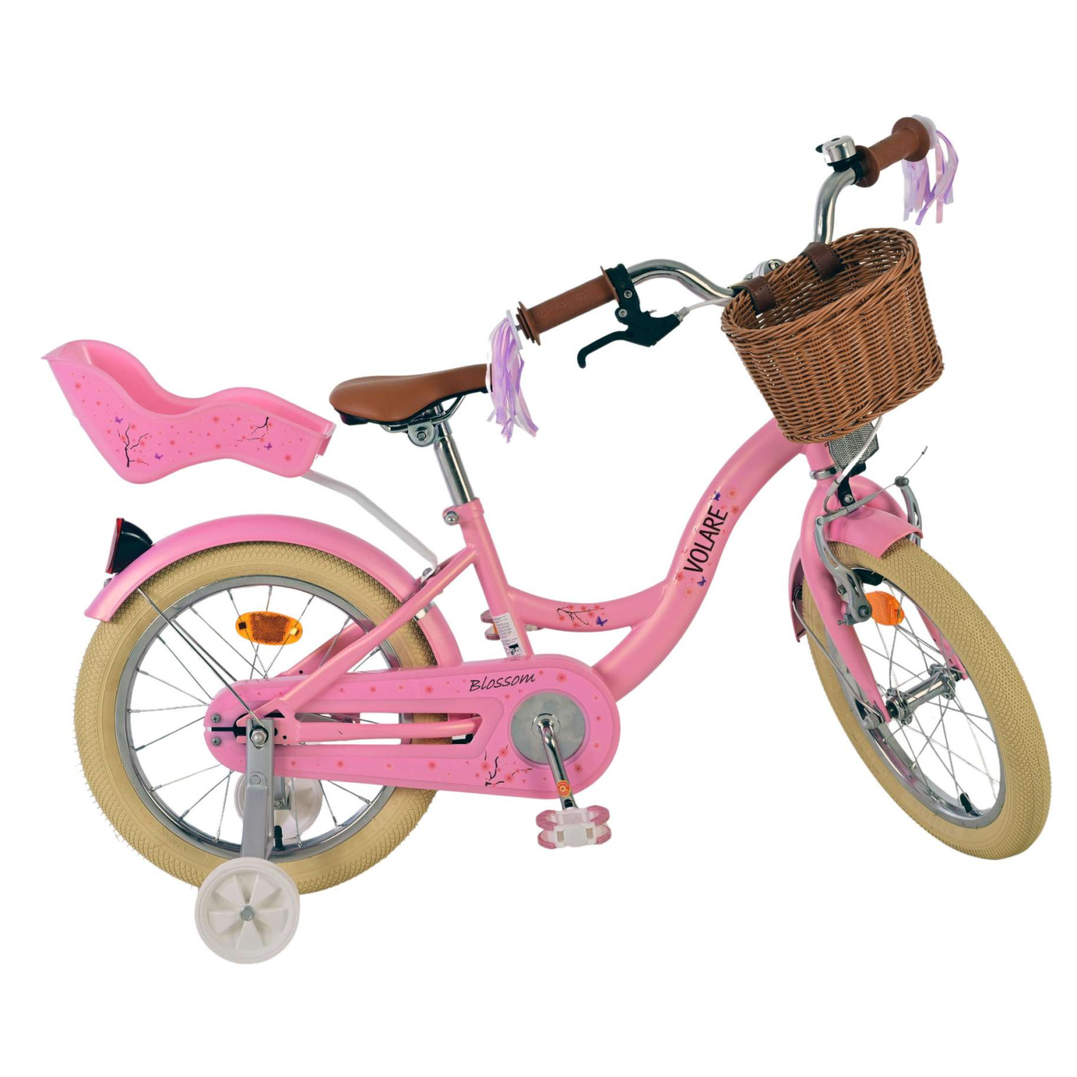 Volare Blossom Fiets - 16 inch - Roze