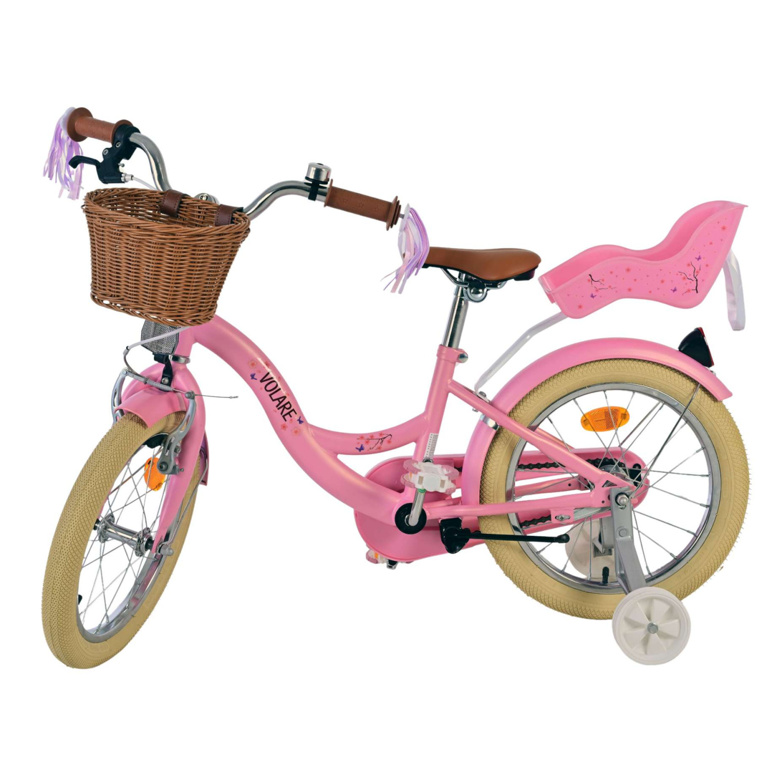 Volare Blossom Fiets - 16 inch - Roze